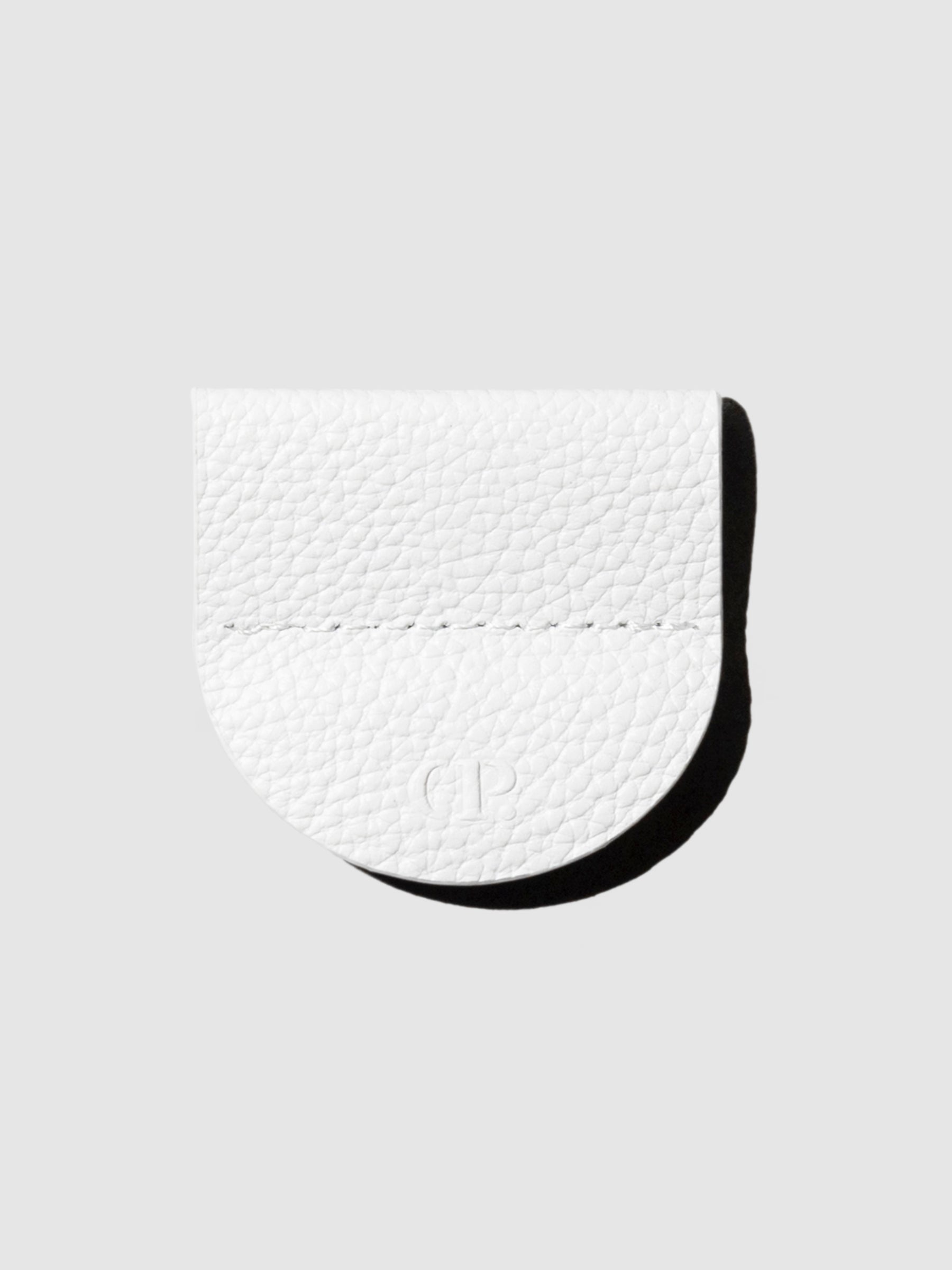 Image shows the eCLIPse Leather Bookmark Pen Holder in Leche displayed on a neutral background.