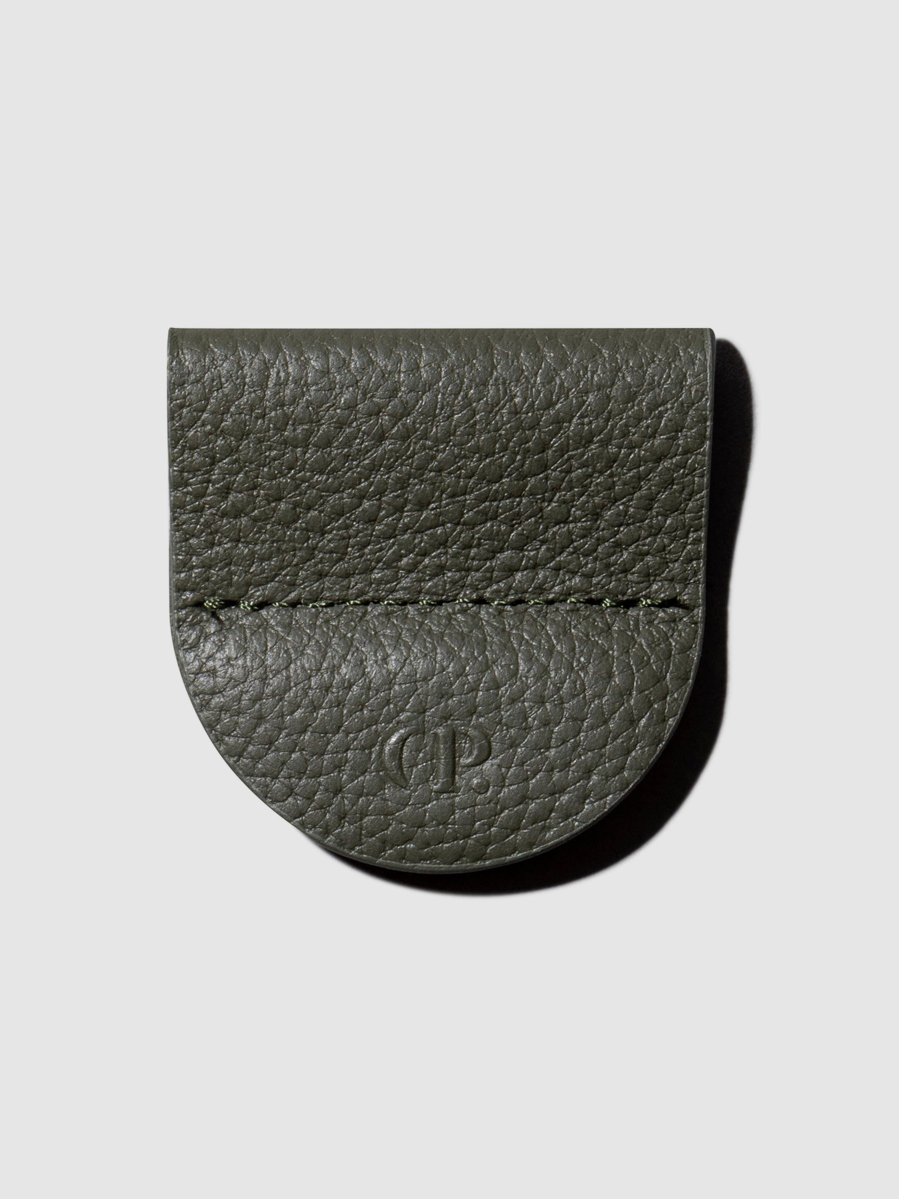 Image shows the eCLIPse Leather Bookmark Pen Holder in Nori displayed on a neutral background.