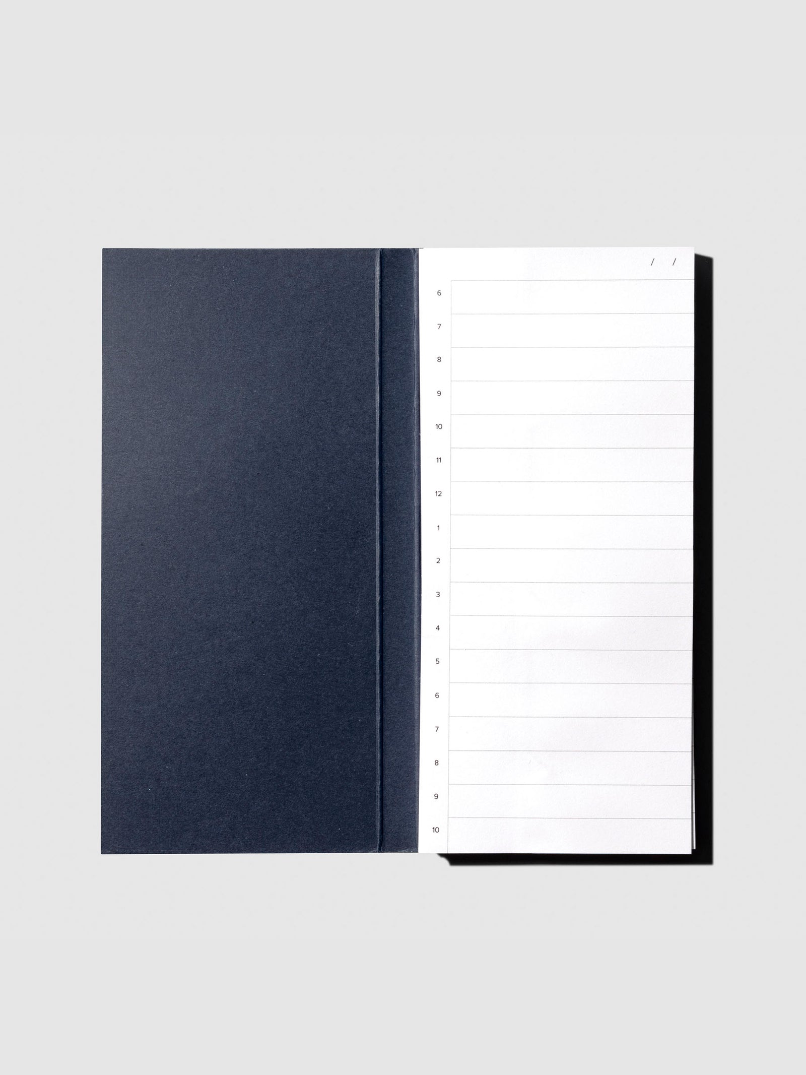 Long Weekly Sidebar Sticky Note | Cloth & Paper