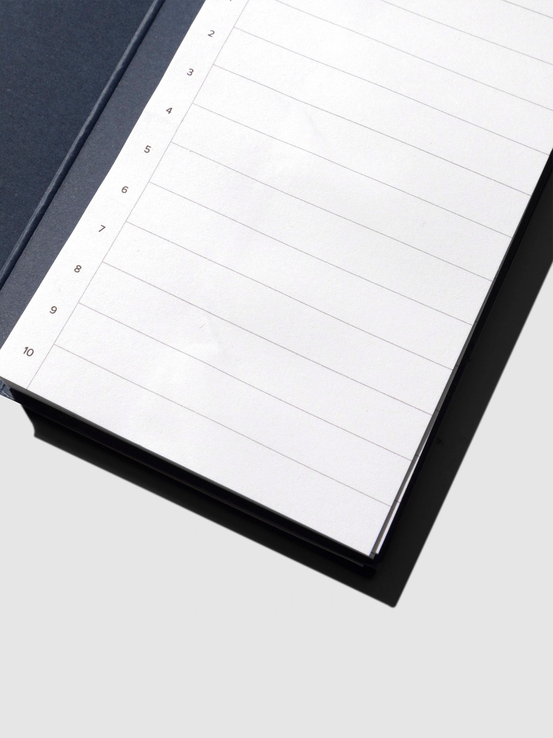 Long Weekly Sidebar Sticky Note | Cloth & Paper