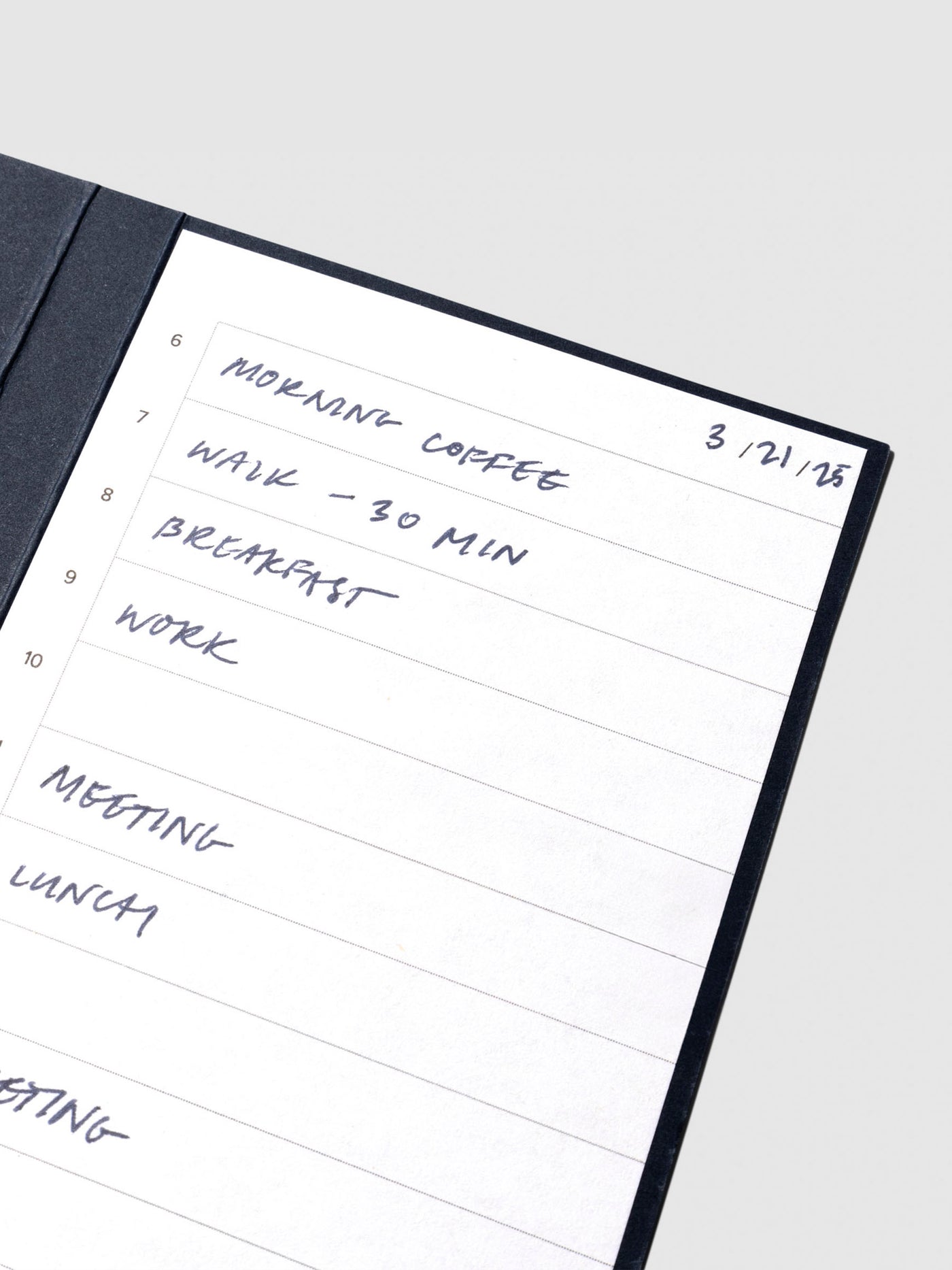 Long Weekly Sidebar Sticky Note | Cloth & Paper