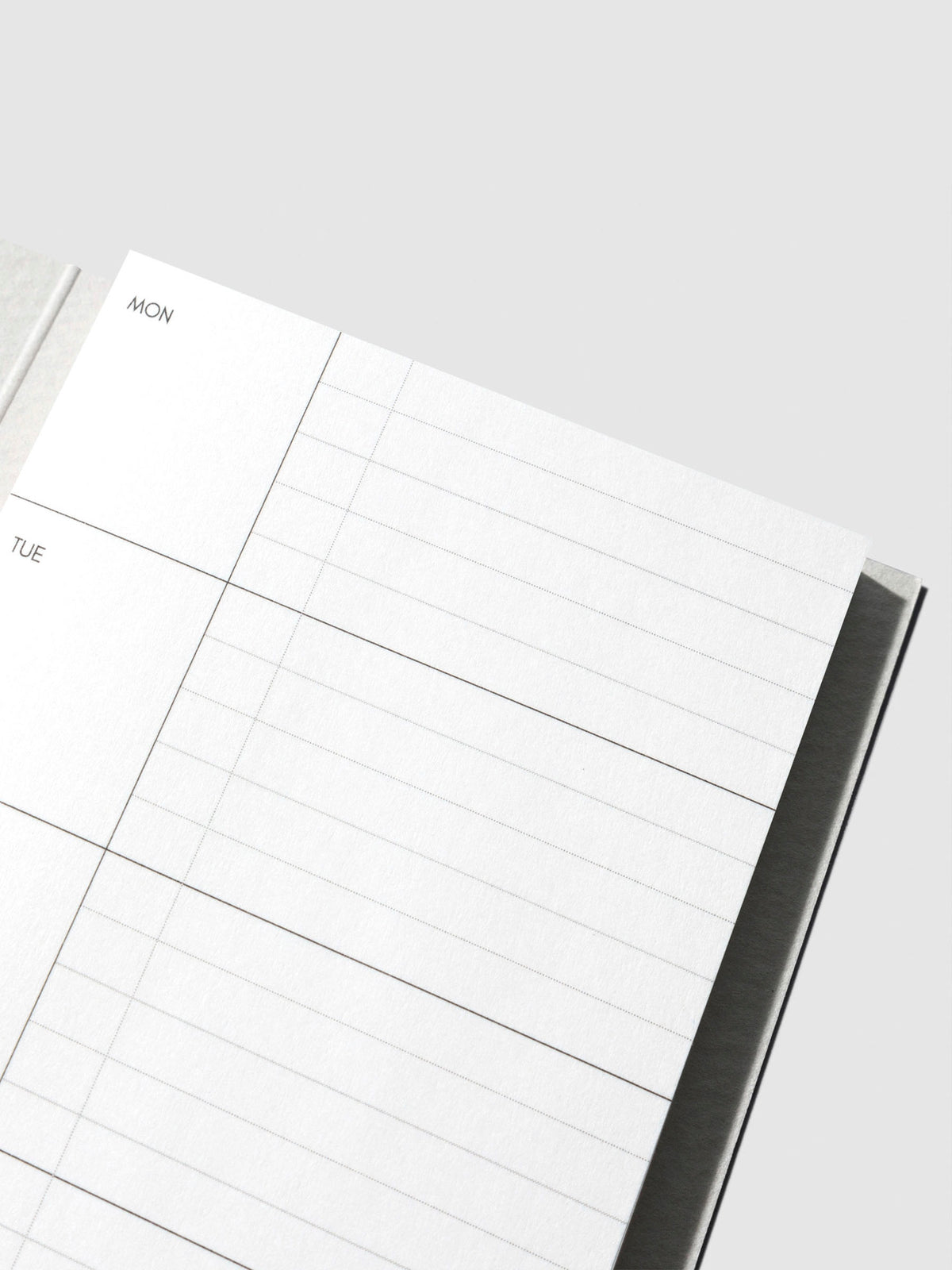 Long Weekly Sidebar Sticky Note | Cloth & Paper