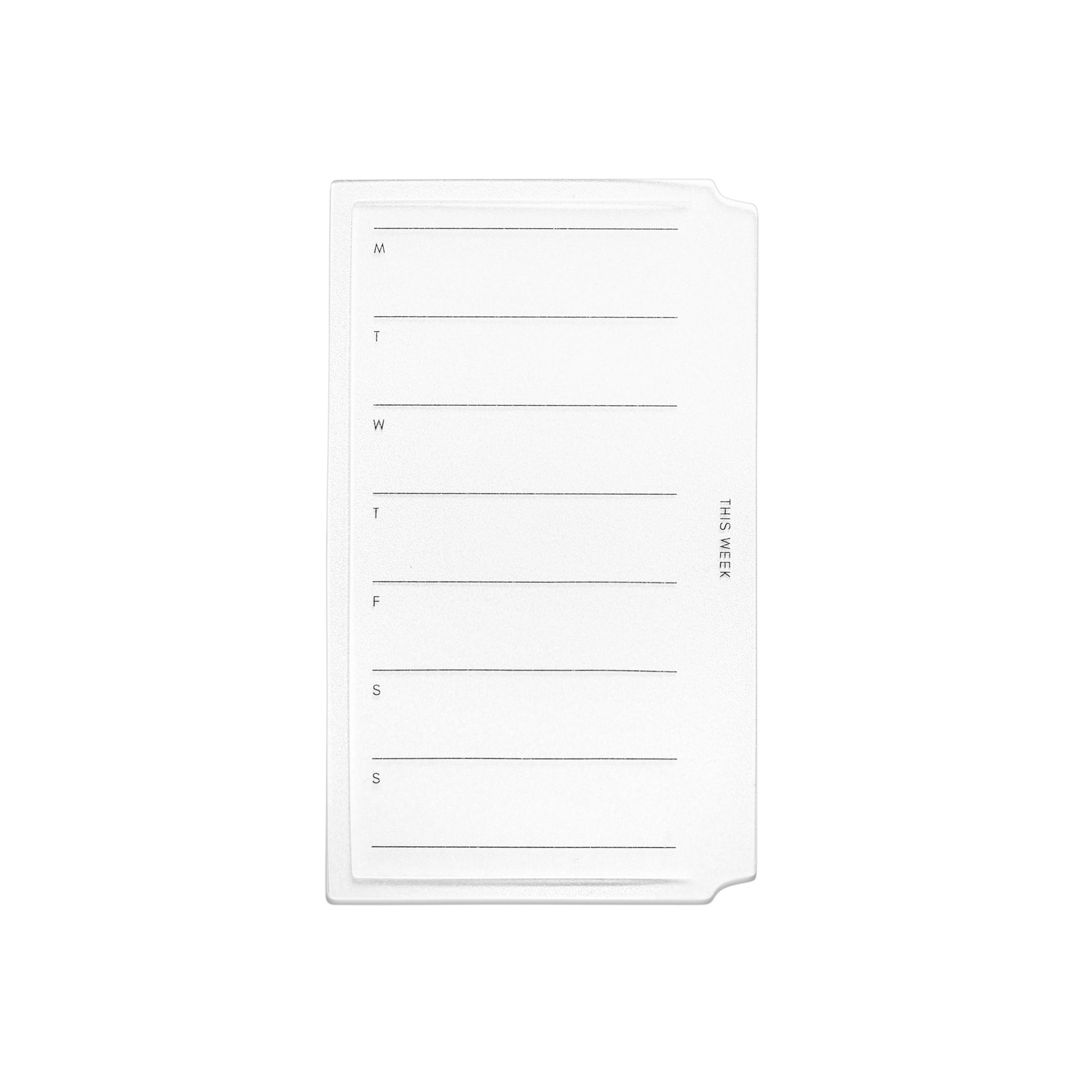 Clear Index Tabs | Vol. 1 | Cloth & Paper – CLOTH & PAPER