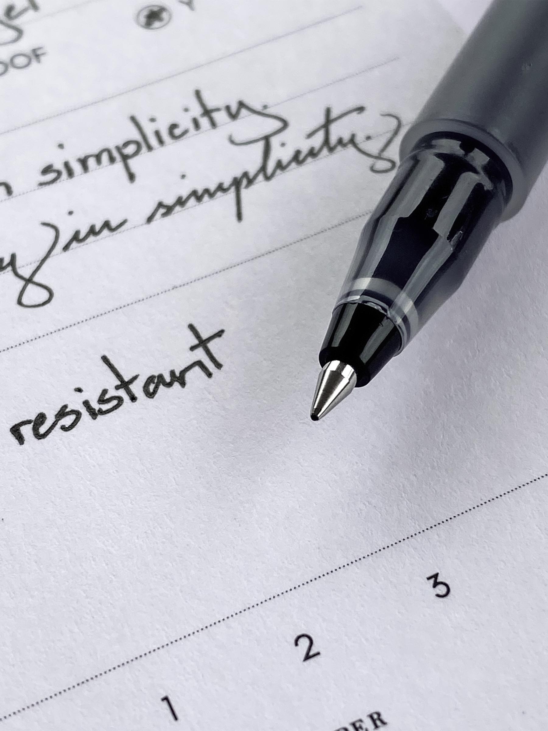 MI Transparent Gel Pen | Cloth & Paper  Edit alt text