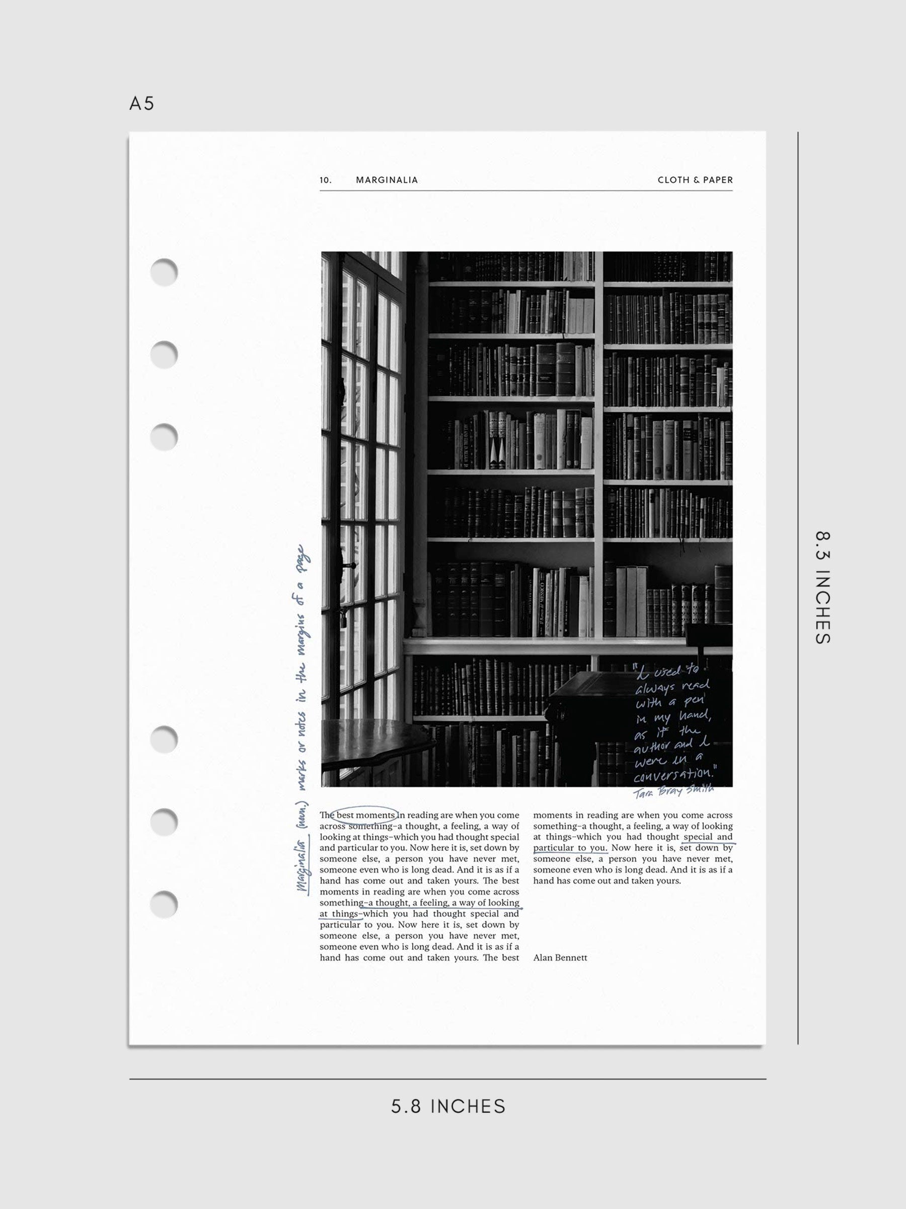 Digital mockup of dashboard in A5. 