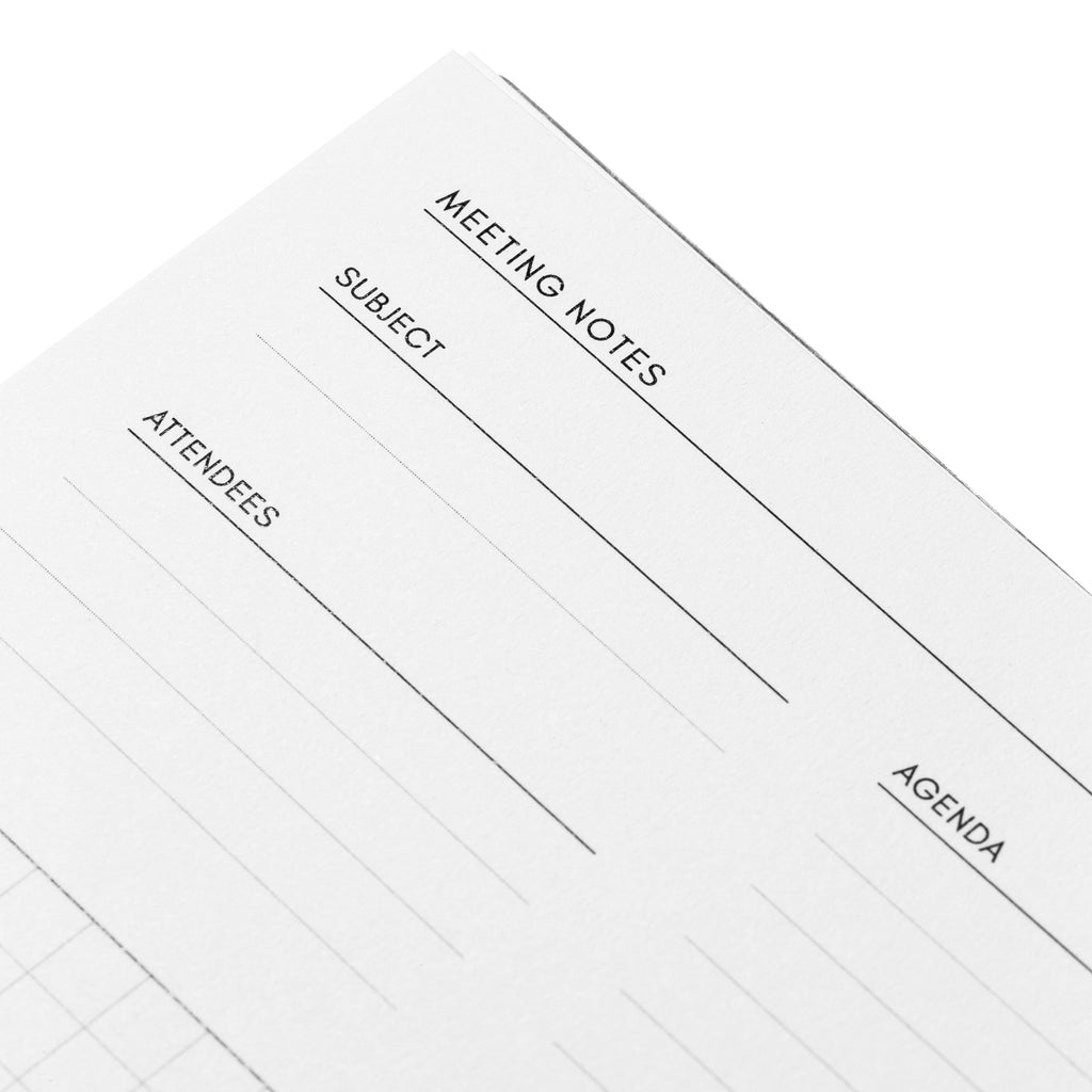 Meeting Notes Planner Inserts | Cloth & Paper – CLOTH & PAPER