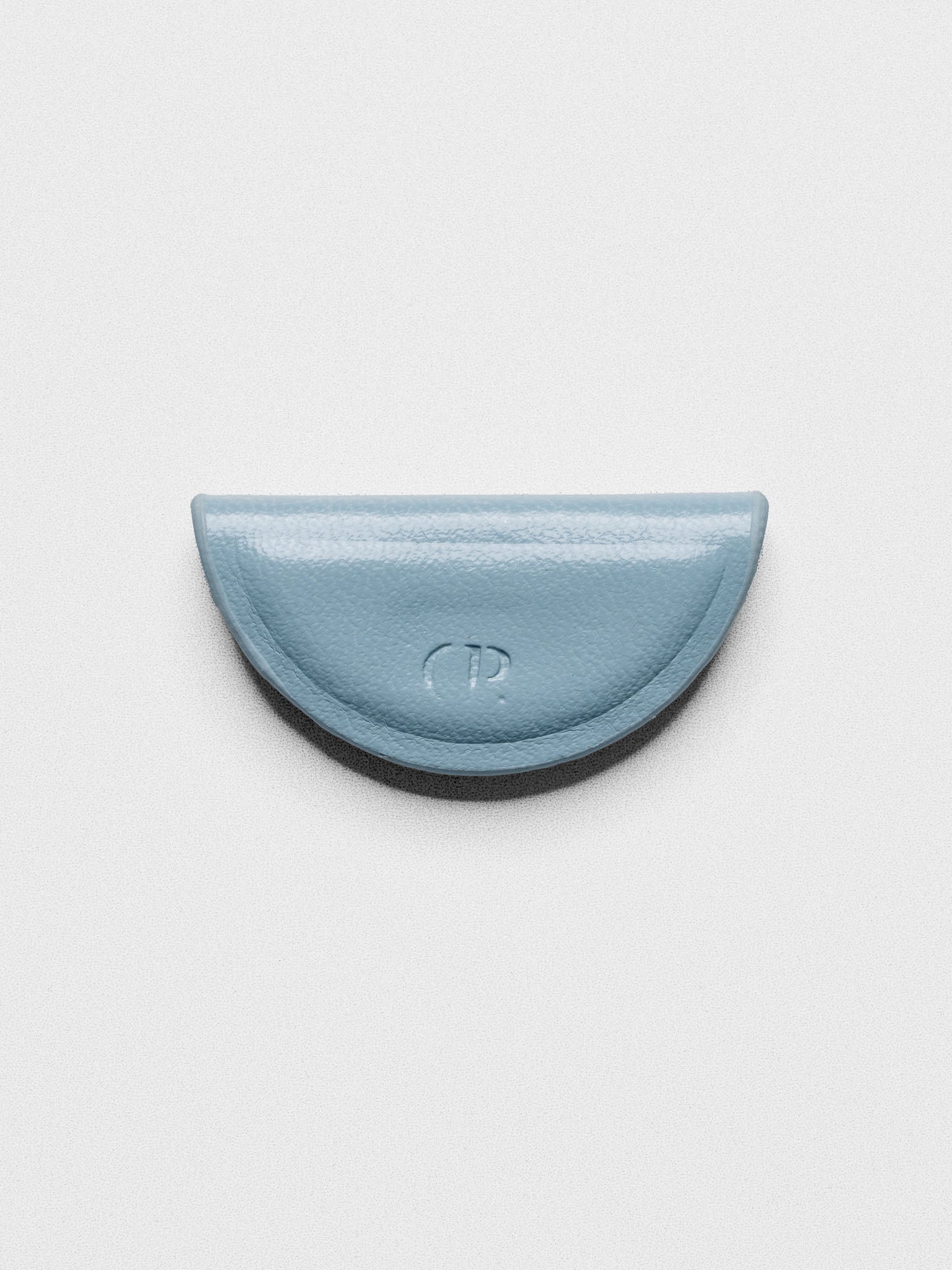 Mini Magnetic Bookmark in Smoked Salt; a light blue color.