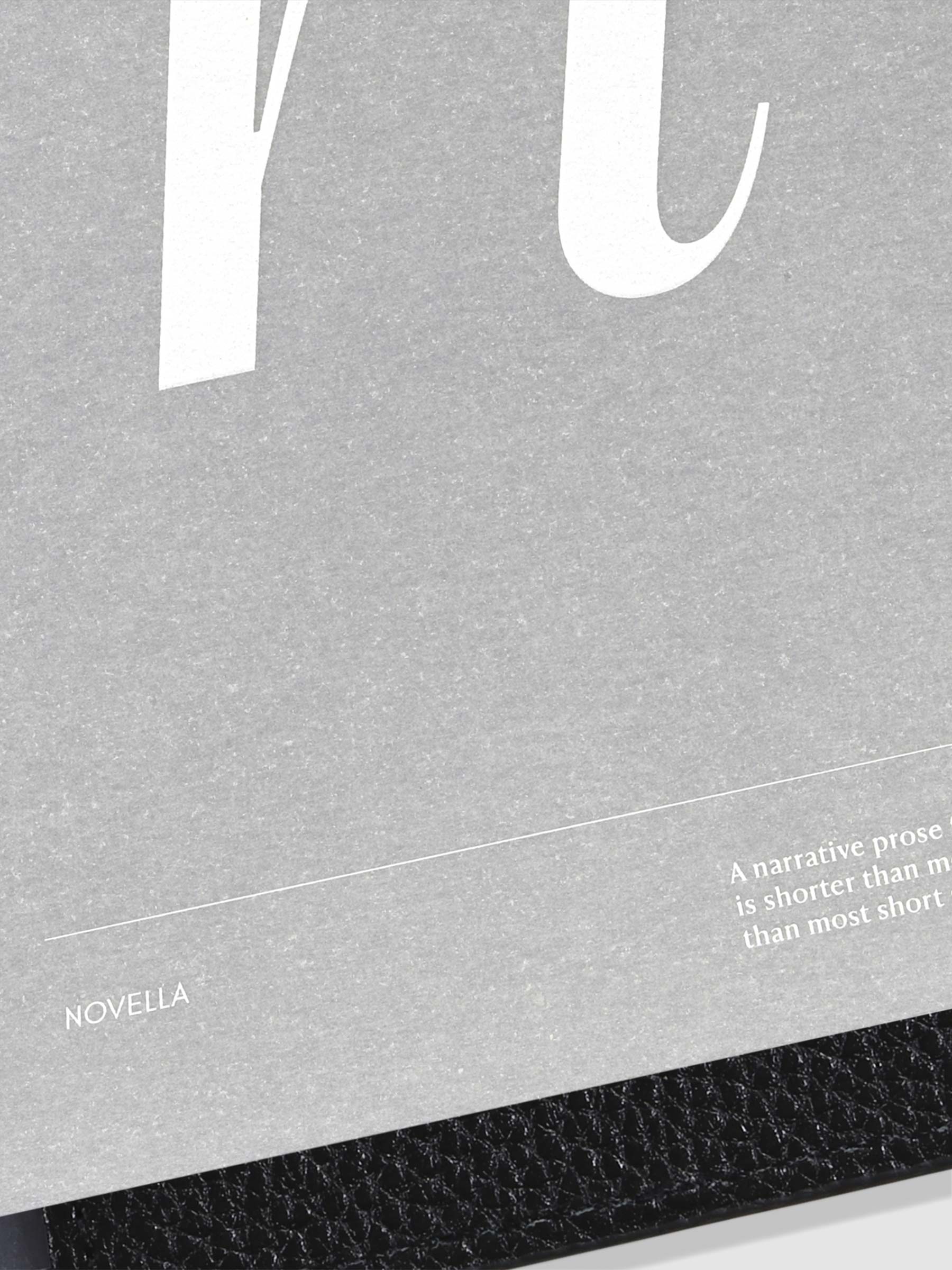 Monogram Vellum Planner Dashboard N in use in a leather planner.