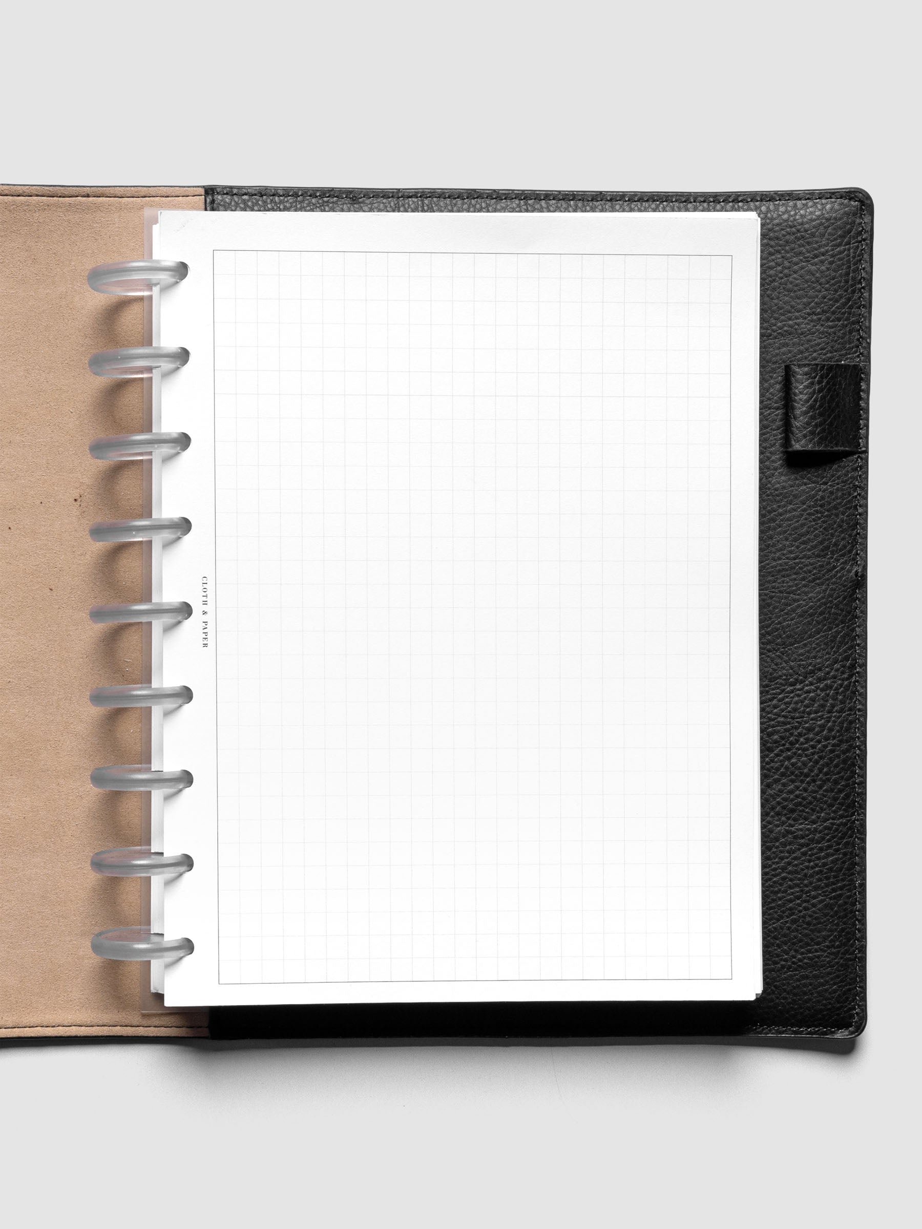 HP Classic Monthly Graph Planner Inserts full graph notes page.