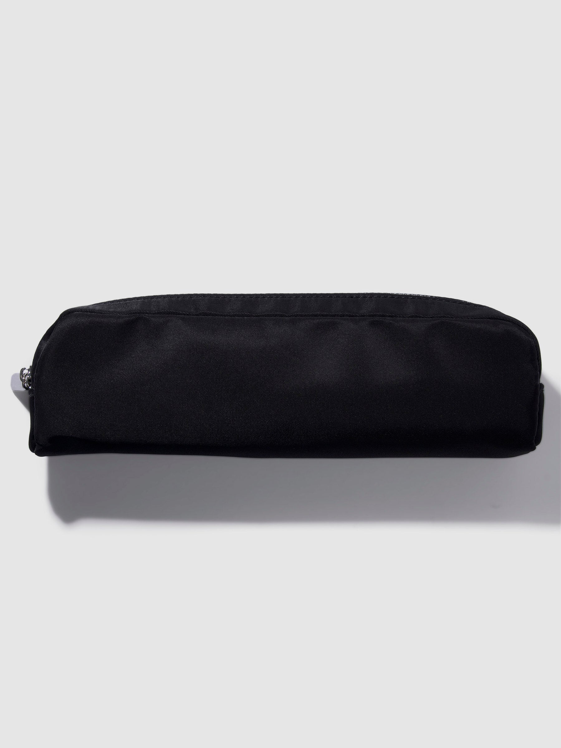 Nylon Pencil Pouch, Cloth and Paper. Black pouch displayed on a neutral background.
