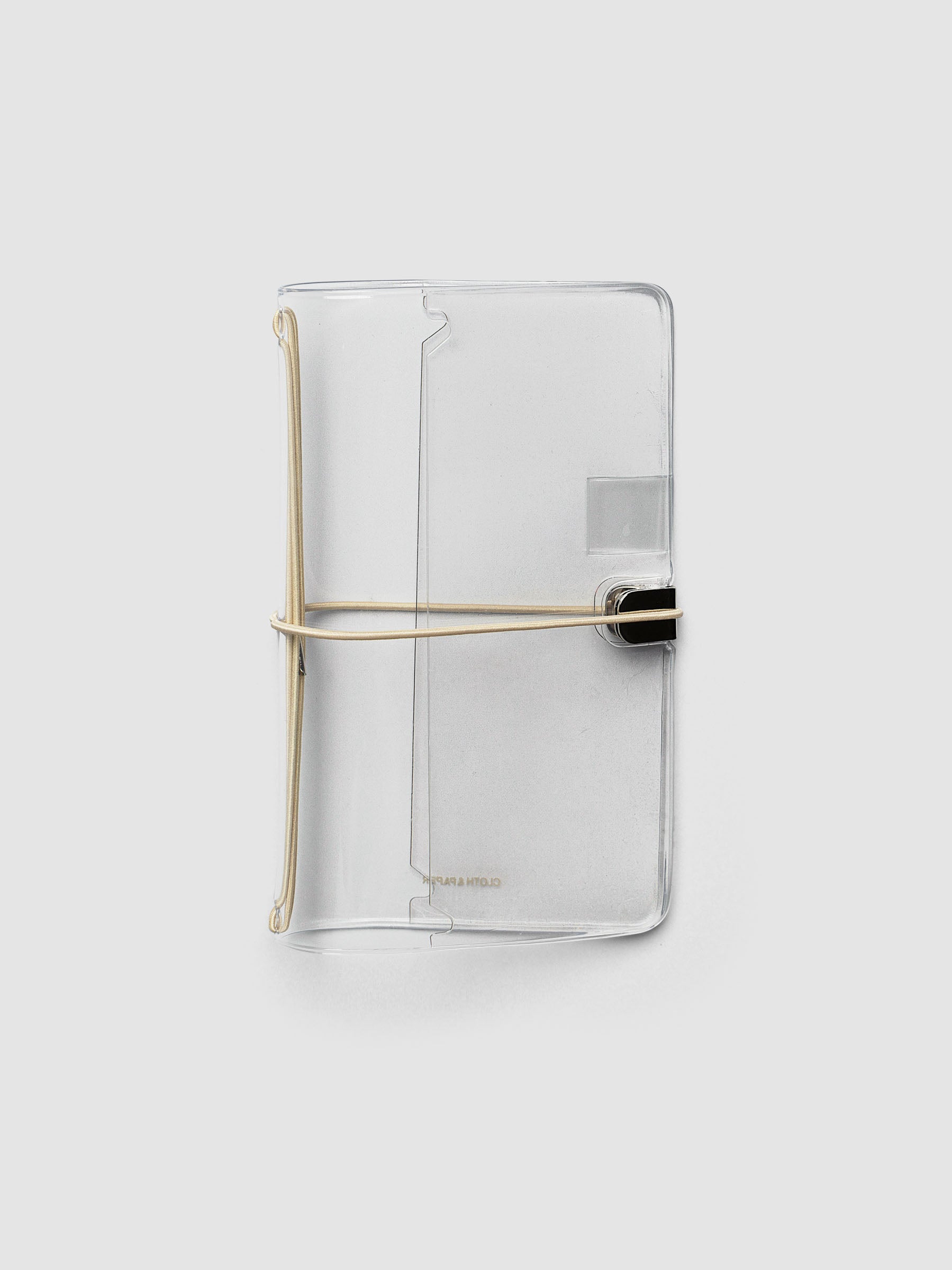 Clear Vinyl Travel Notebook Cover | Pocket Plus