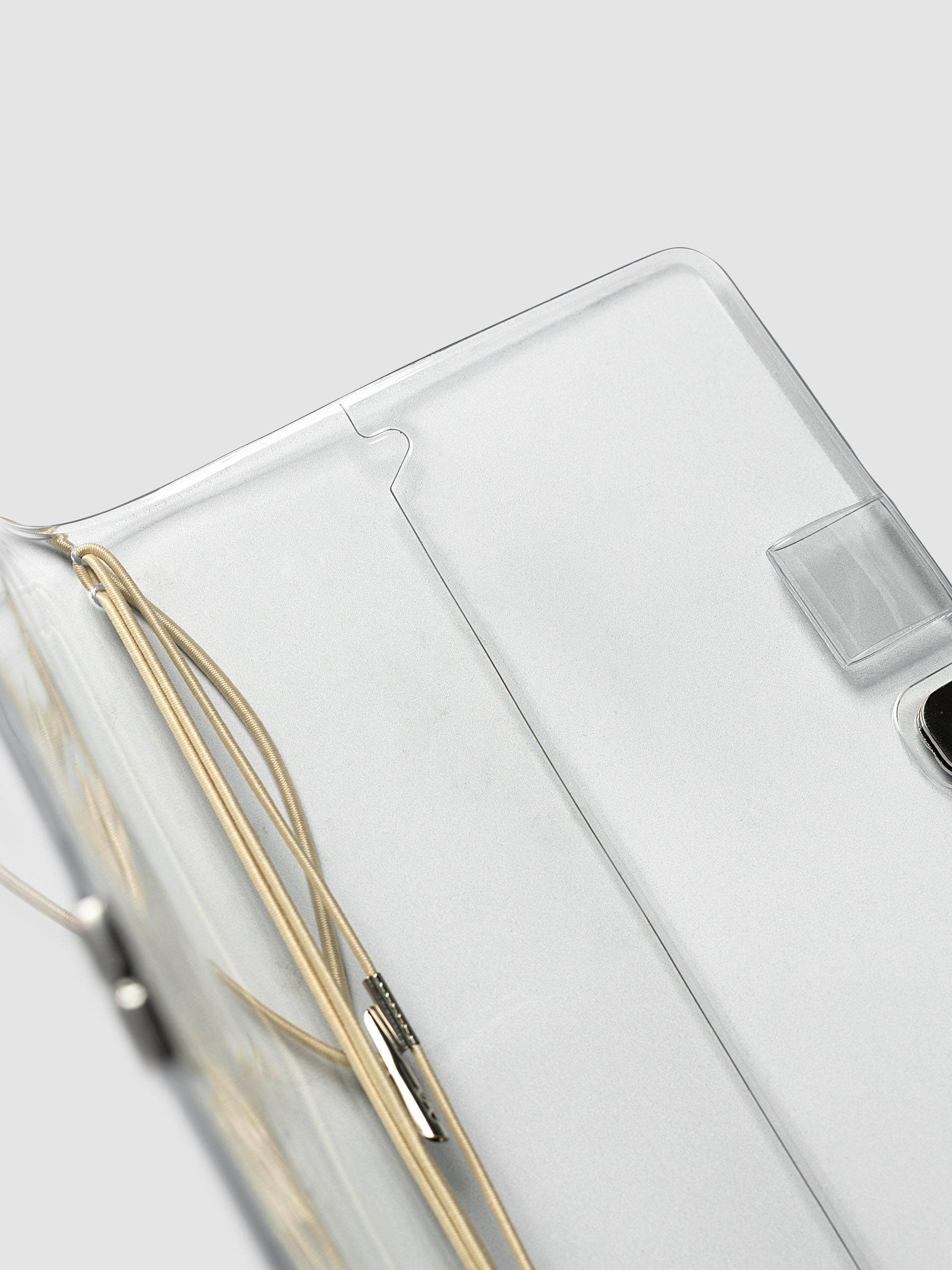 Clear Vinyl Travel Notebook Cover | Pocket Plus