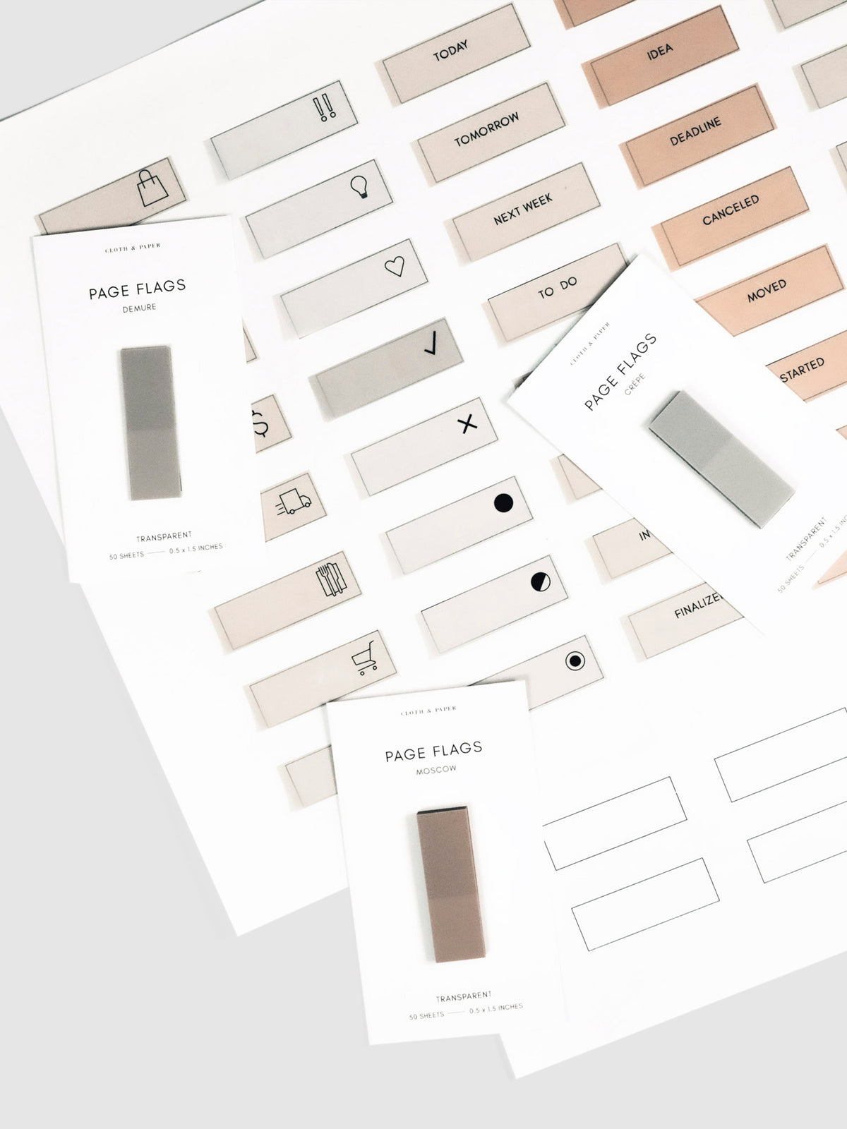 Page Flag Printable | Admin | Cloth & Paper
