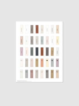 Page Flag Printable | Admin page with page flags adhered to it and printed on.