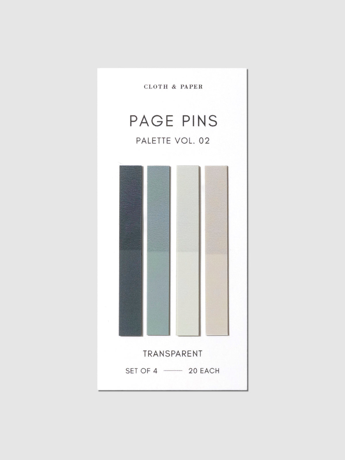 Page Pins | Vol 02 | Cloth & Paper