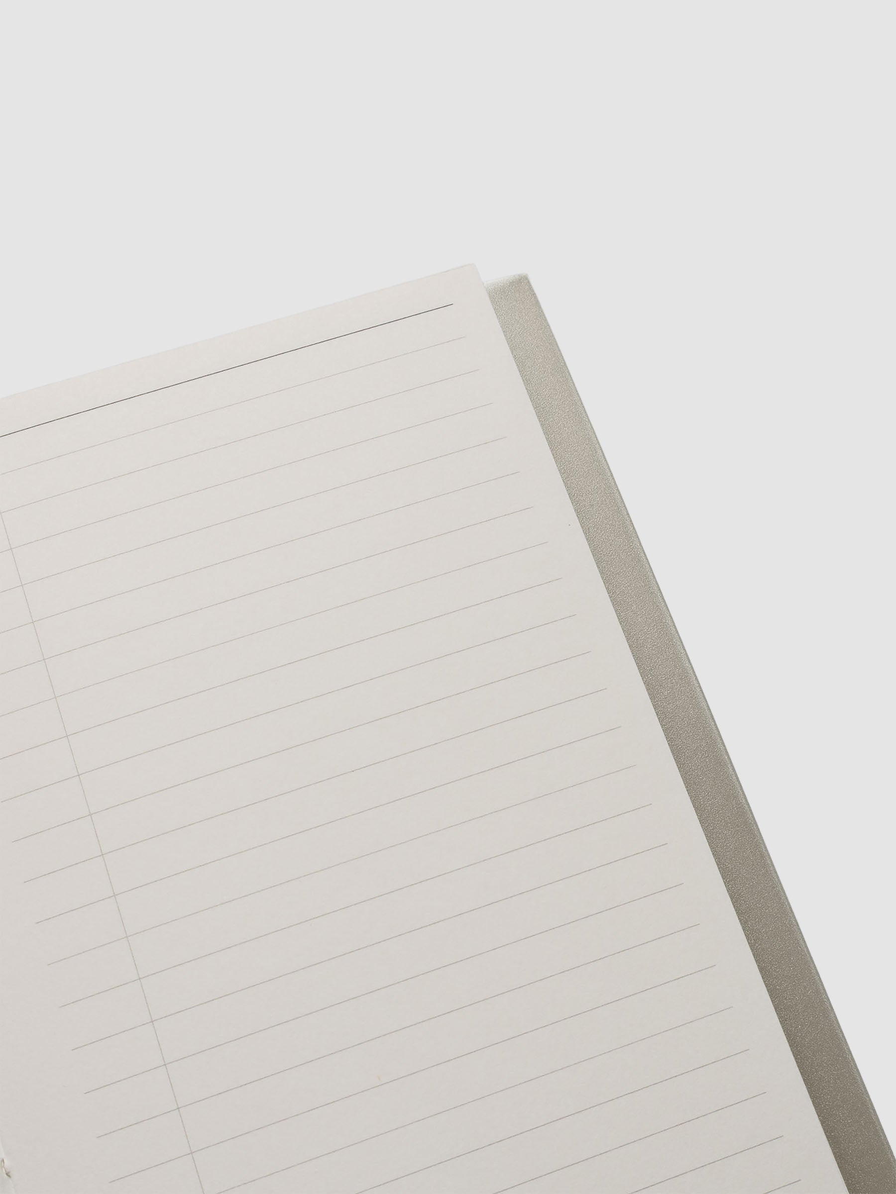 Perfect Bound Notebook | CP Petite | Task | Ristretto shown open with task layouts.
