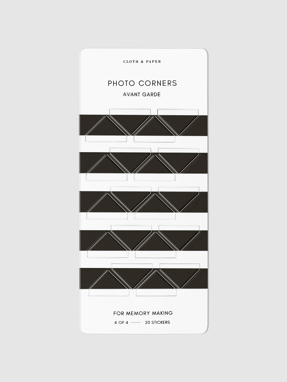 Photo Corner Sticker Set | Cloth & Paper