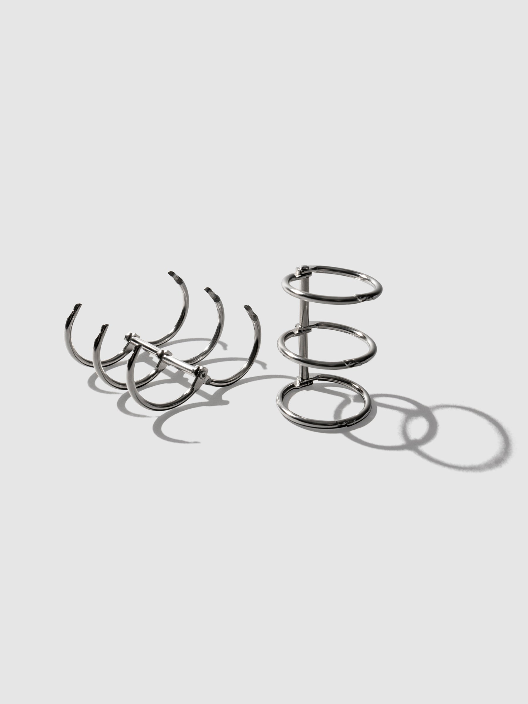 Planner Rings | 1 Inch | 6-Ring Punch Planner Binding | Cloth & Paper