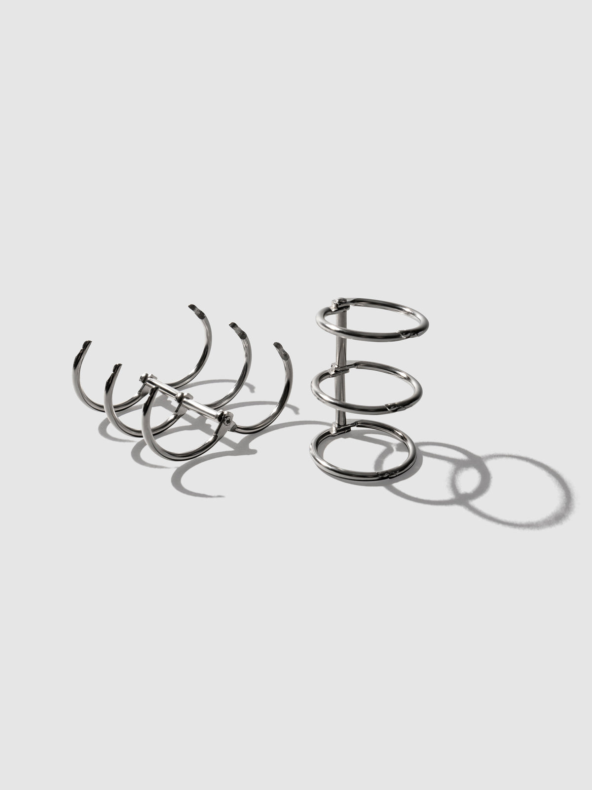 Planner Rings | 1 Inch | 6-Ring Punch Planner Binding | Cloth & Paper
