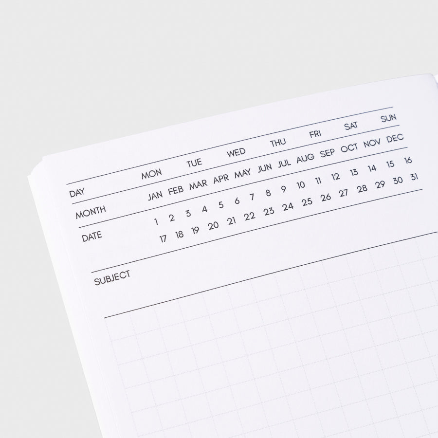 Travel Notebook Graph Travel Notebook Collection | Pocket Plus | Cloth & Paper – CLOTH & PAPER