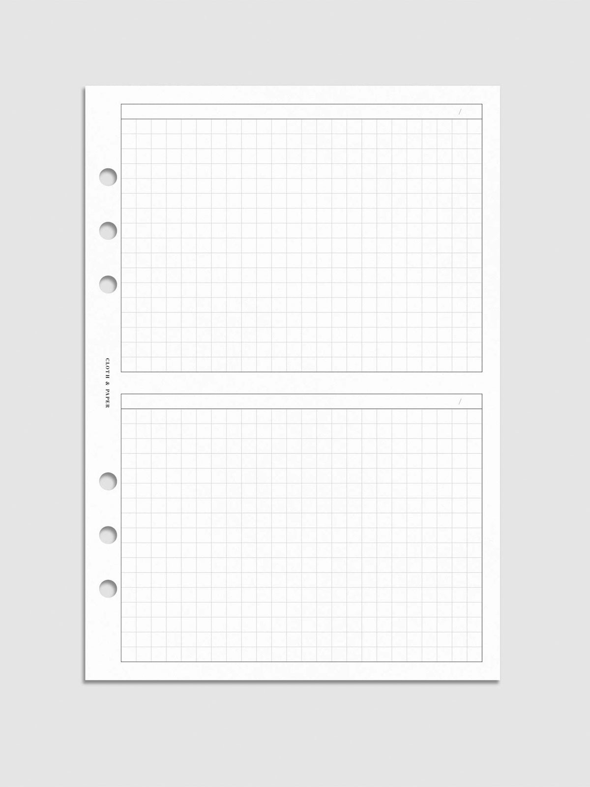 Quick Notes Planner Inserts | Cloth & Paper