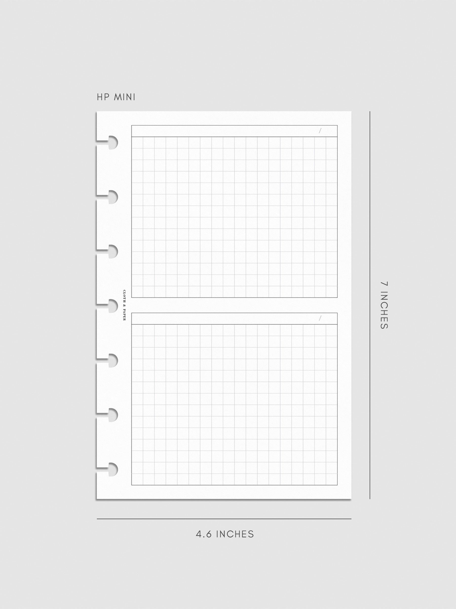 Digital mockup of inserts in HP Mini.