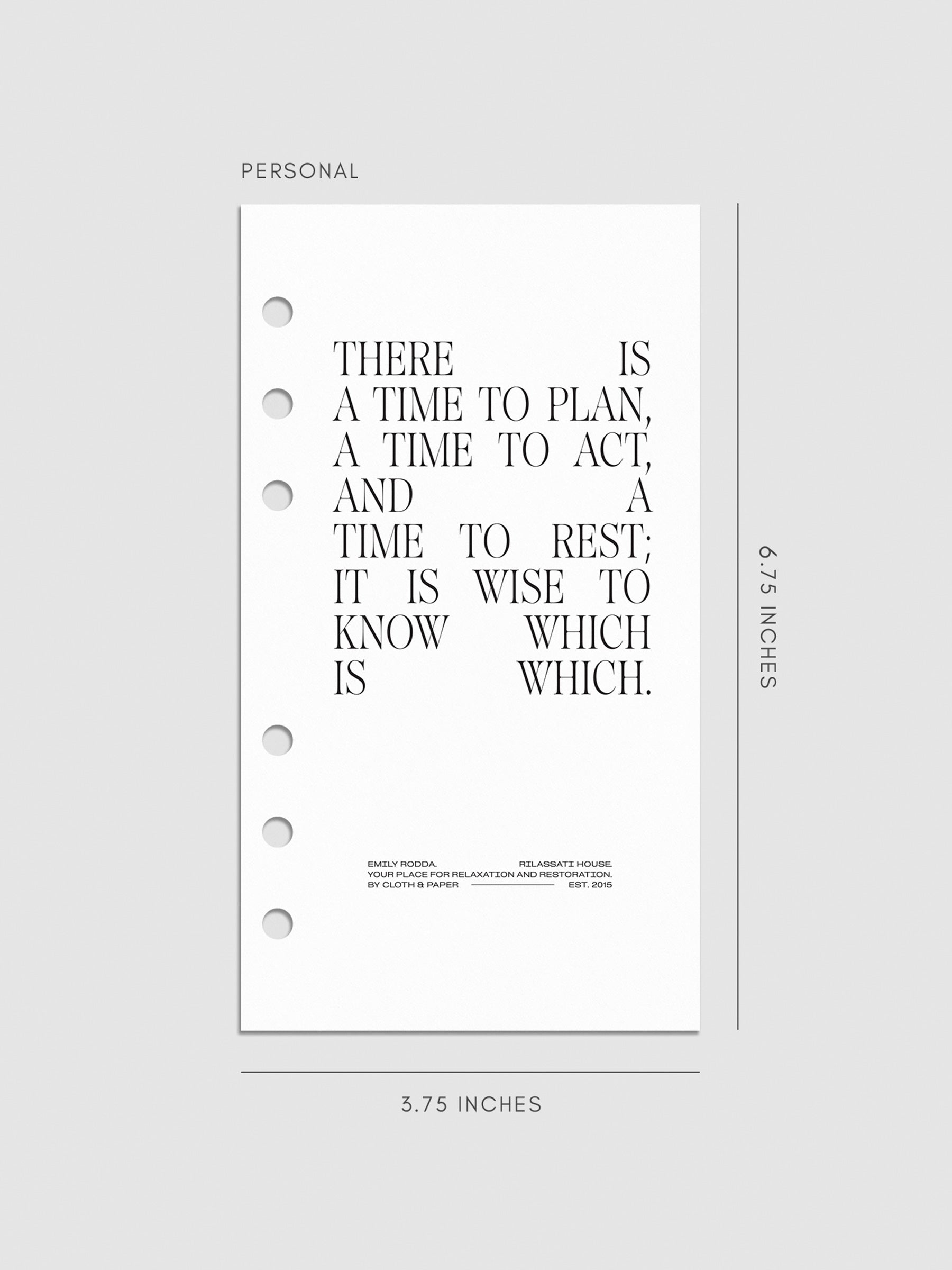 Digital mockup of dashboard in Personal.