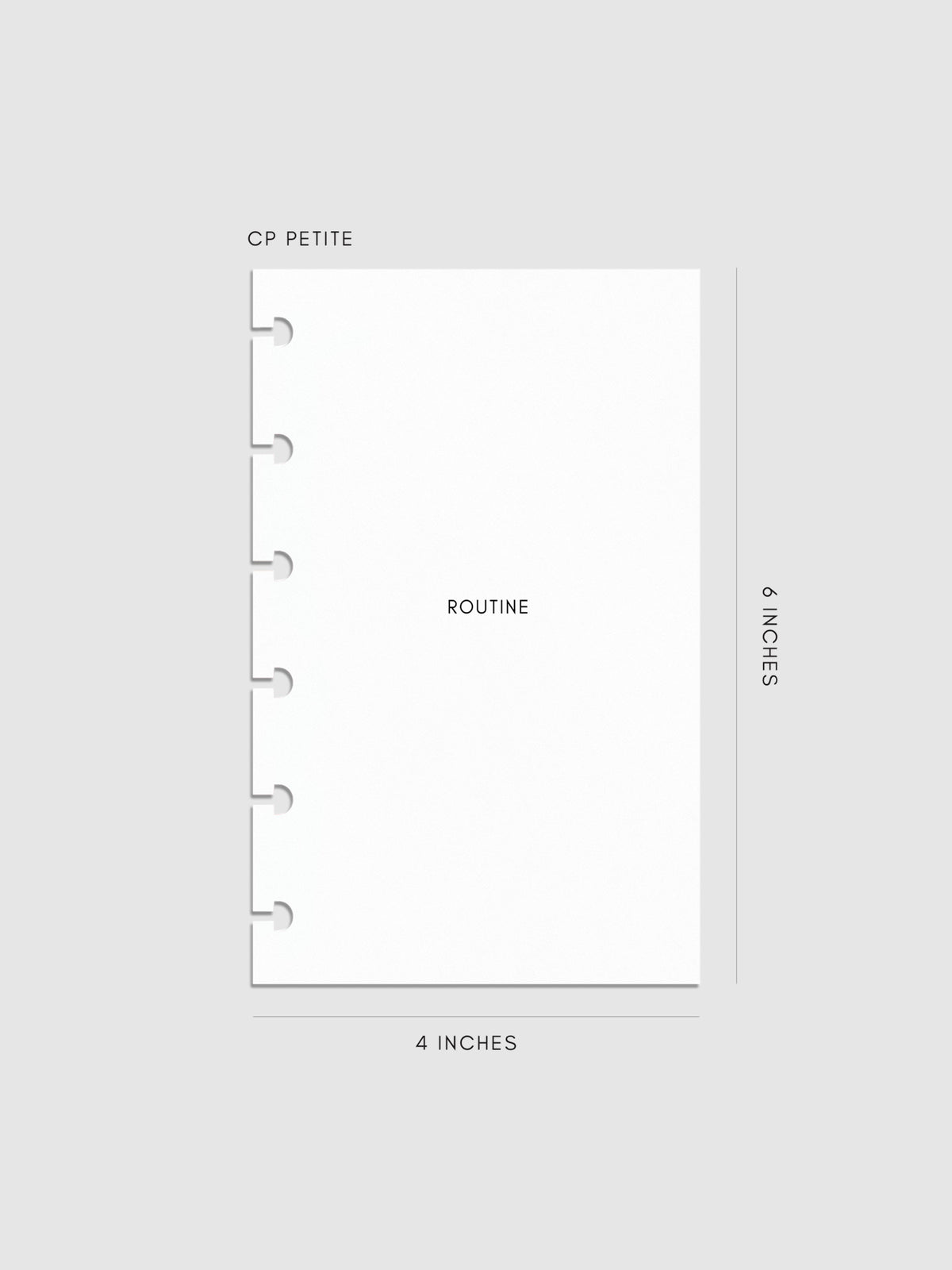 Routine Builder Planner Inserts | Cloth & Paper