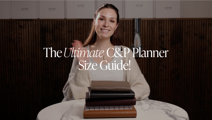 C&P Planner Size Guide