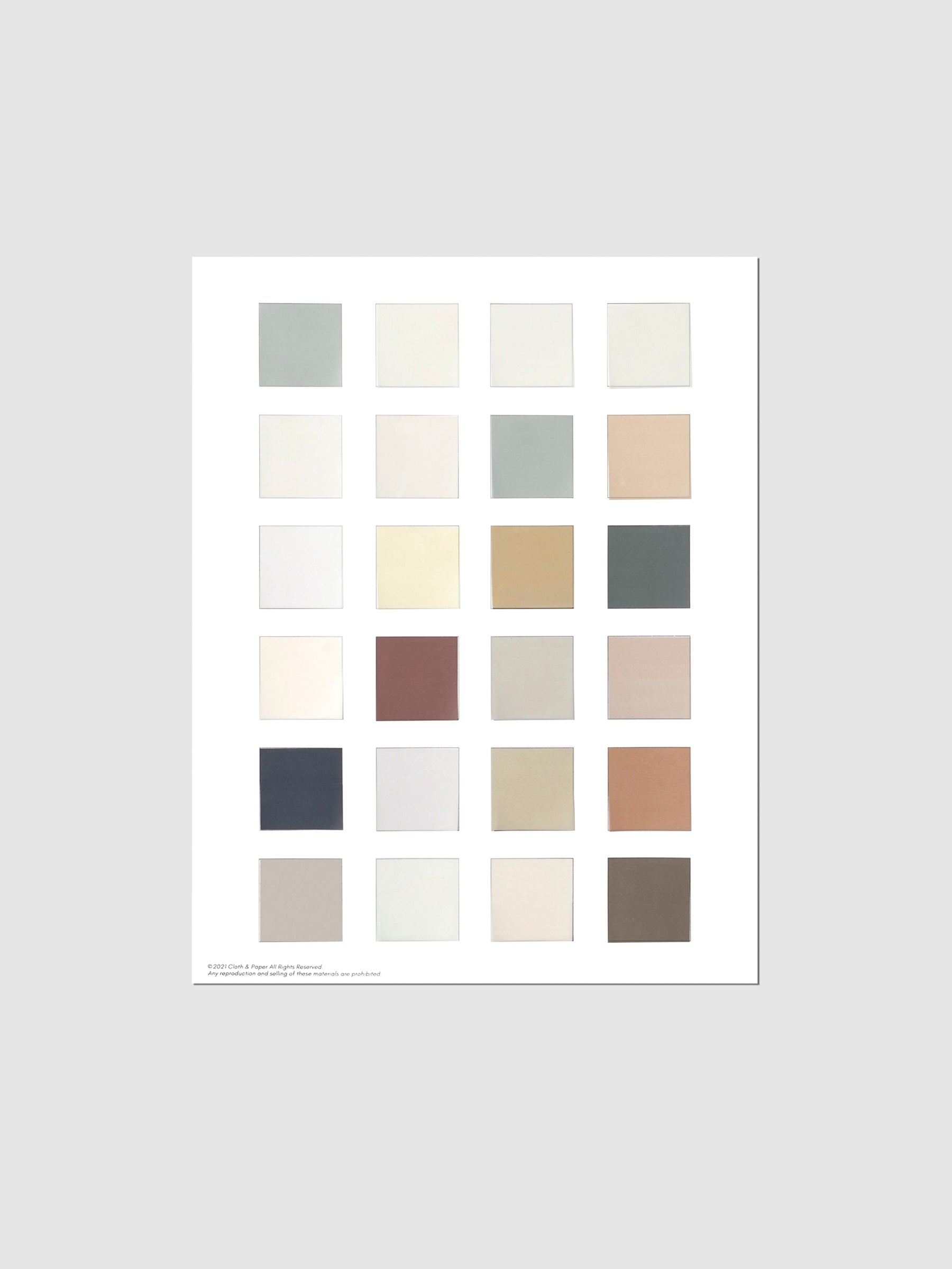 Square Page Flag Printable | Essentials page displayed on a neutral background.