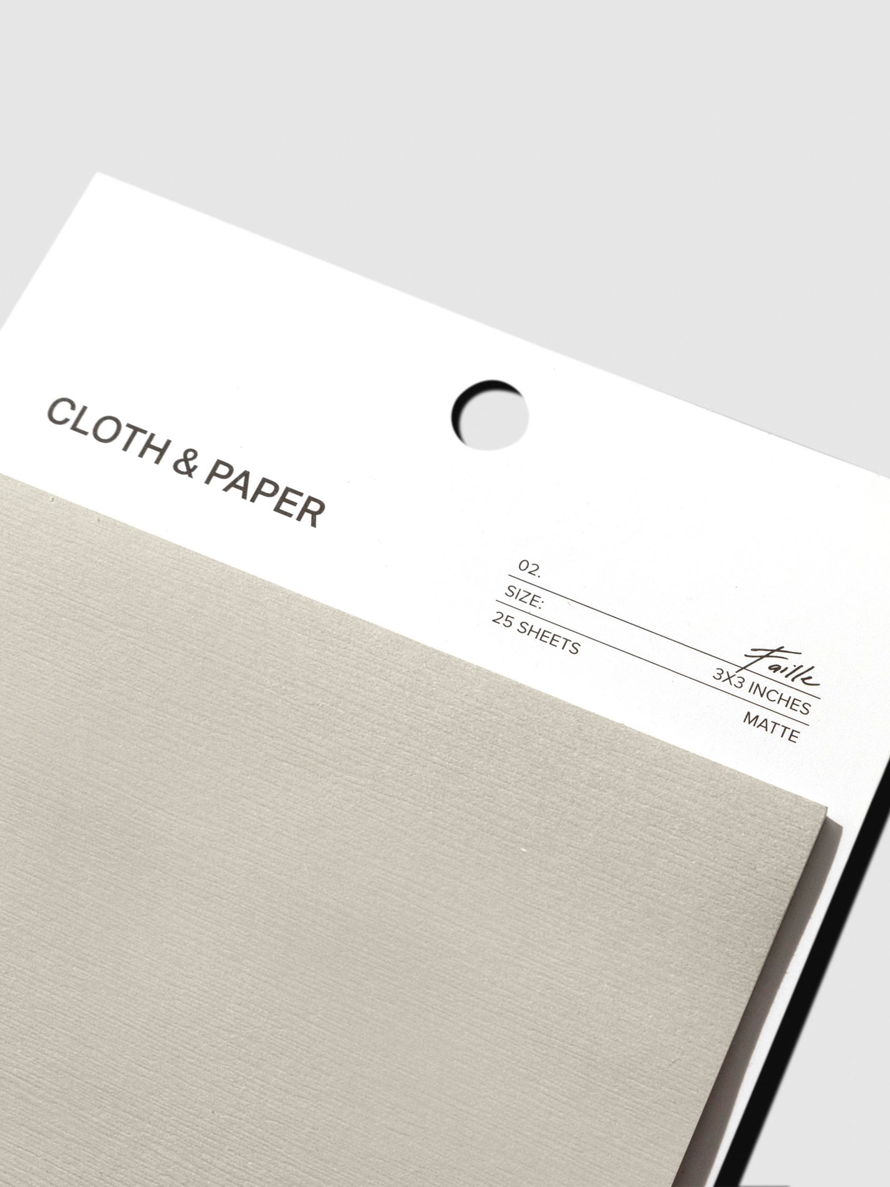 Closeup of Earl Grey sticky note.