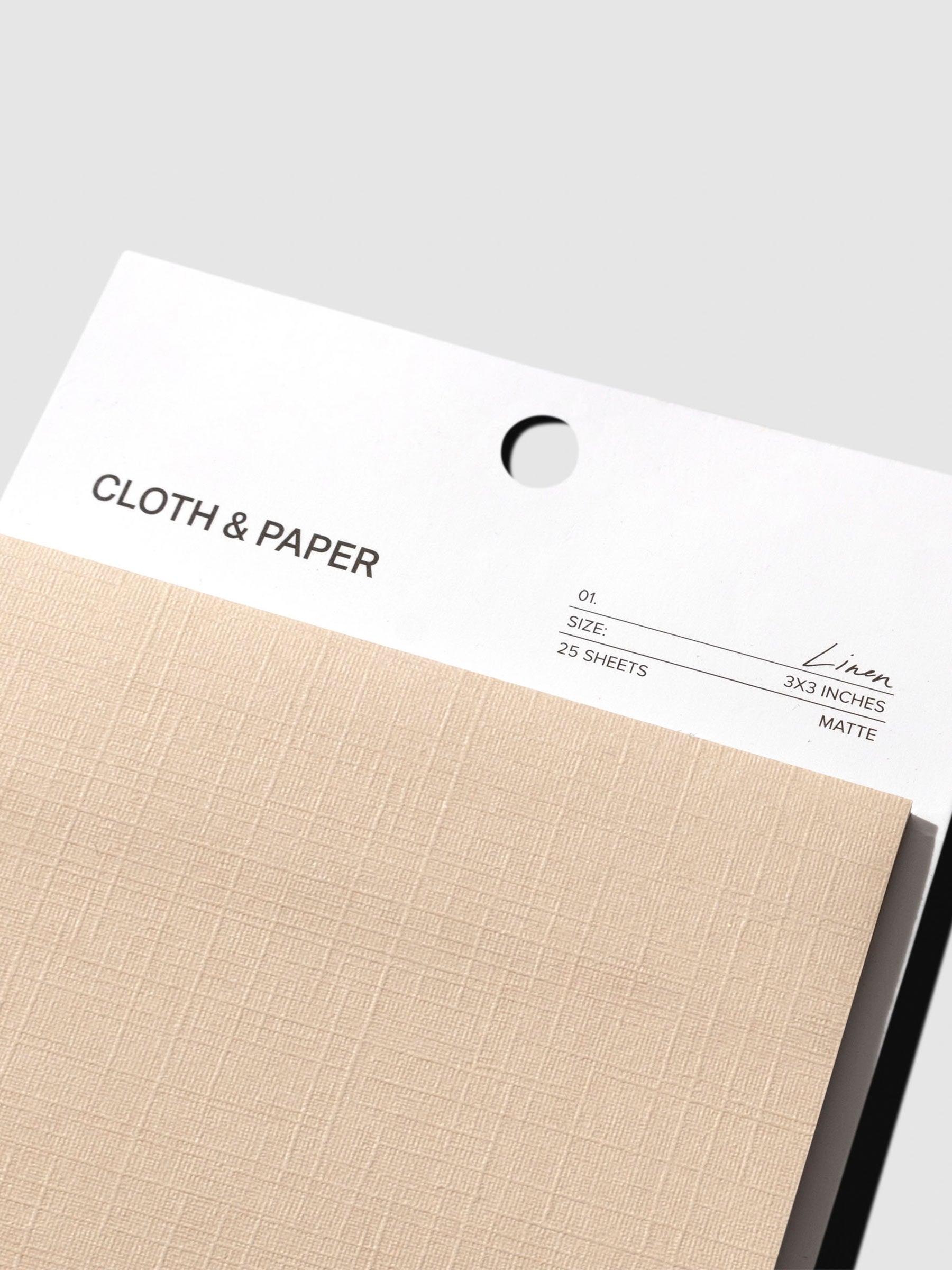 Closeup of Ibiza sticky note.