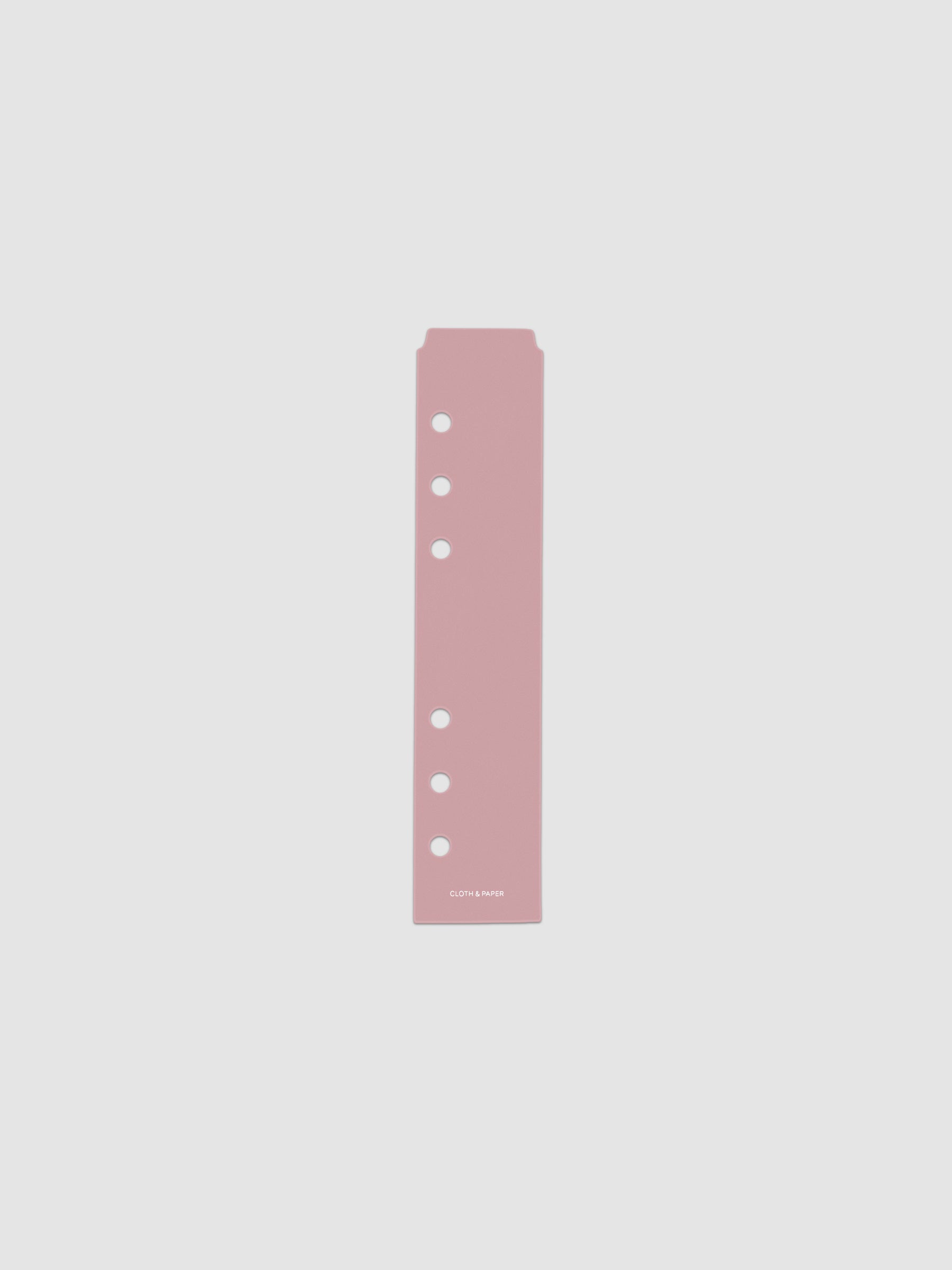 Fig Milk (light pink) Narrow Page Marker for Personal and Personal Wide planners.