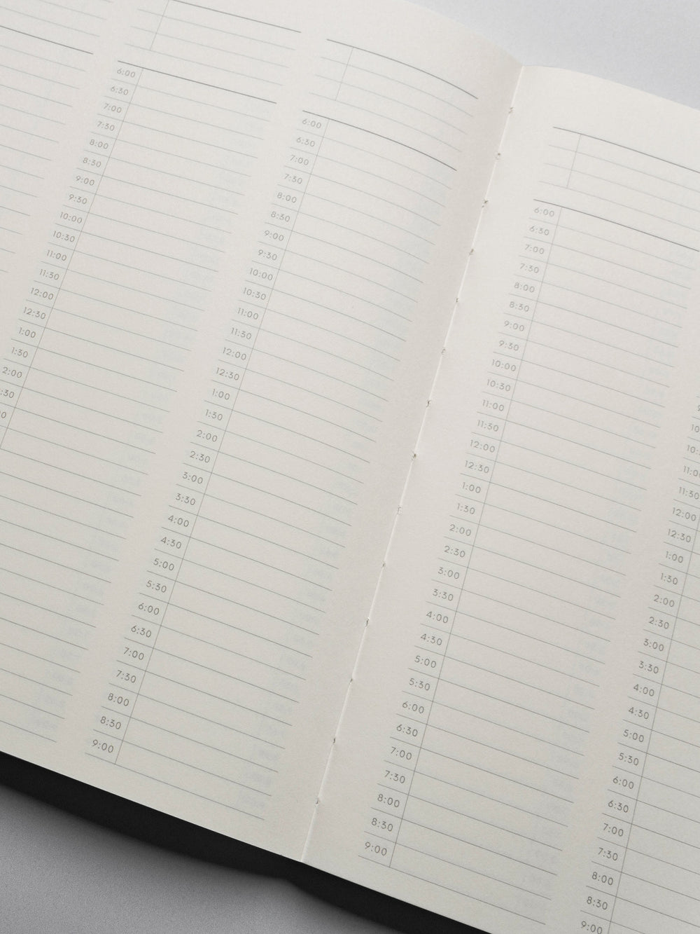 Perfect Bound Notebook | Executive Graph | 30 Min Time Block | Planner