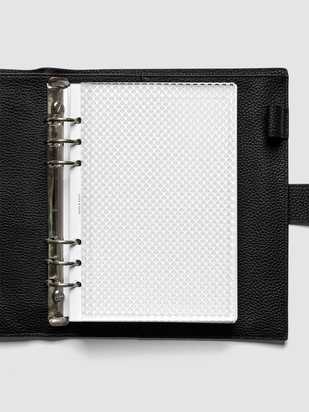 Studded Planner Dashboard | Transparent Overlay | Cloth & Paper