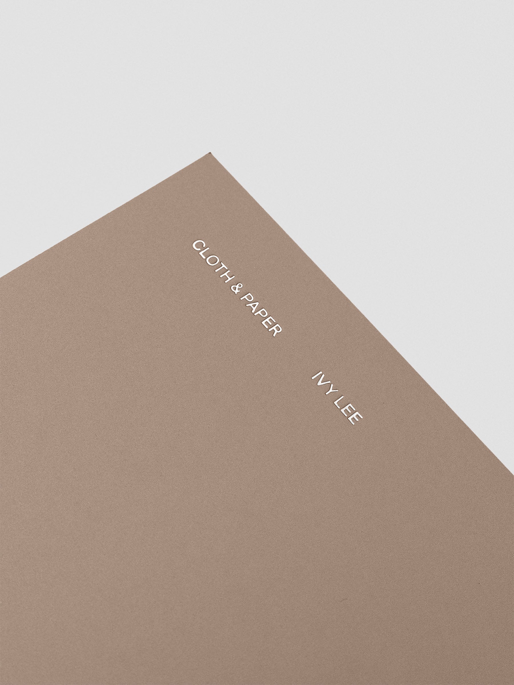 Open Ivy Lee Method notebook showing daily task layout.