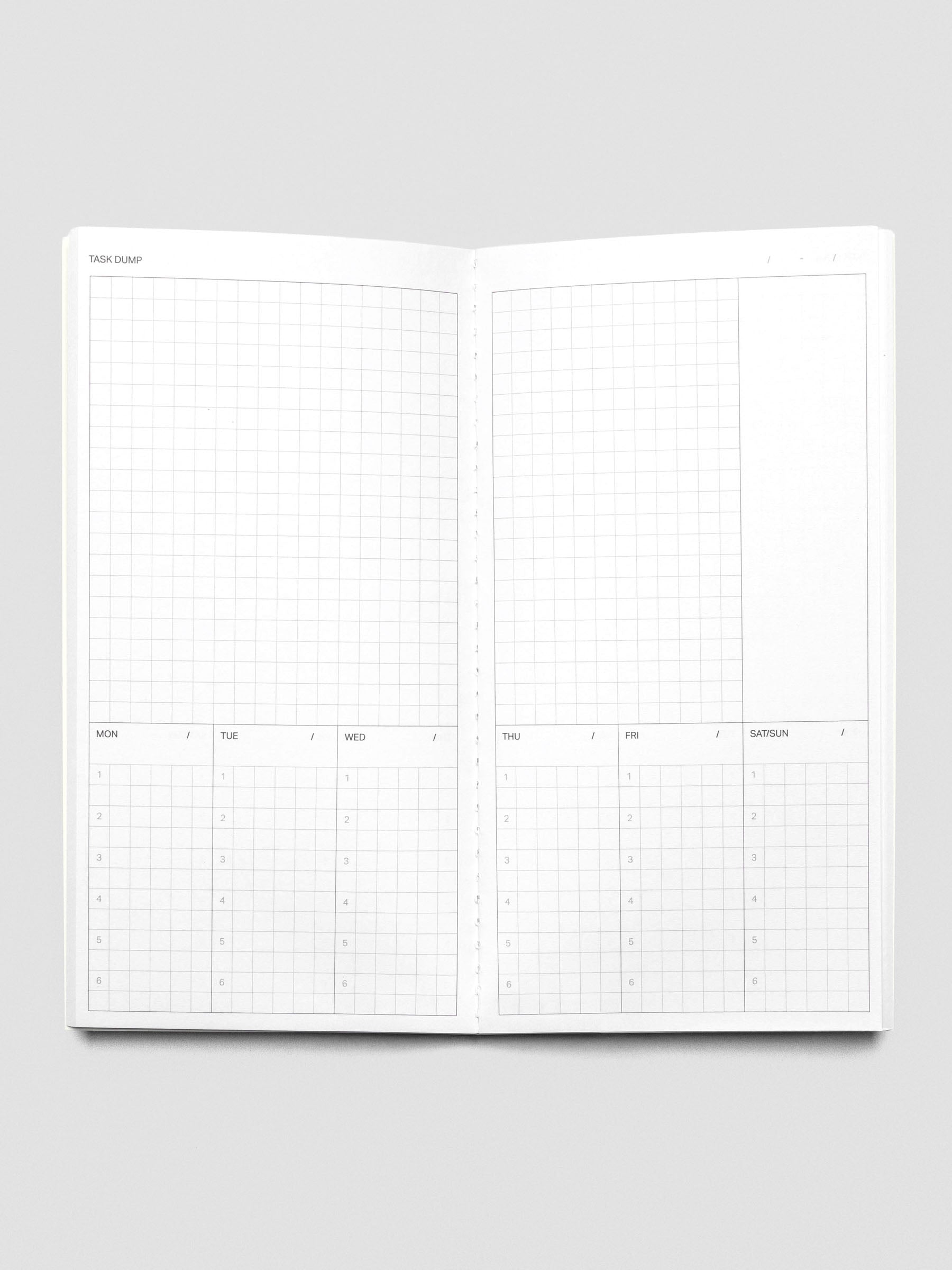 Stack of Ivy Lee Method notebooks in A5 Slim size.