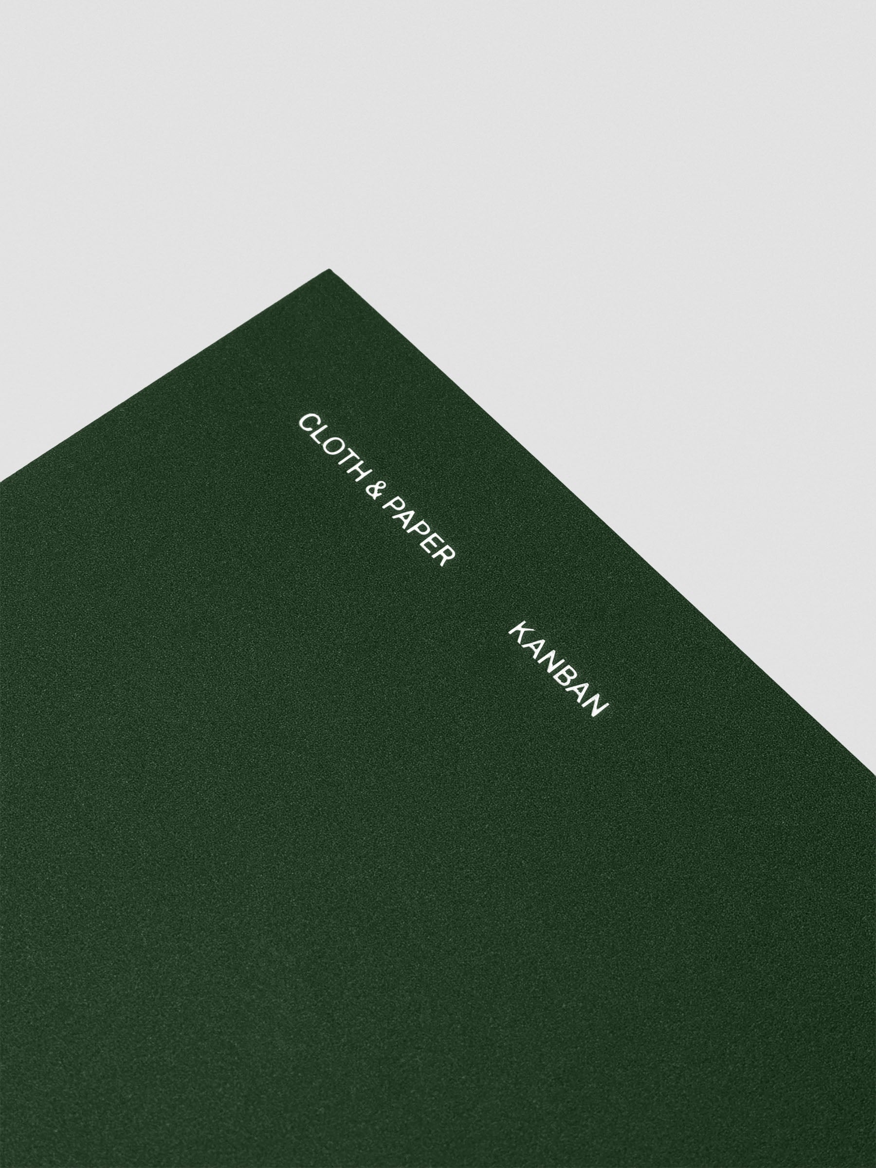 Open Kanban Method notebook showing column-style task layout.