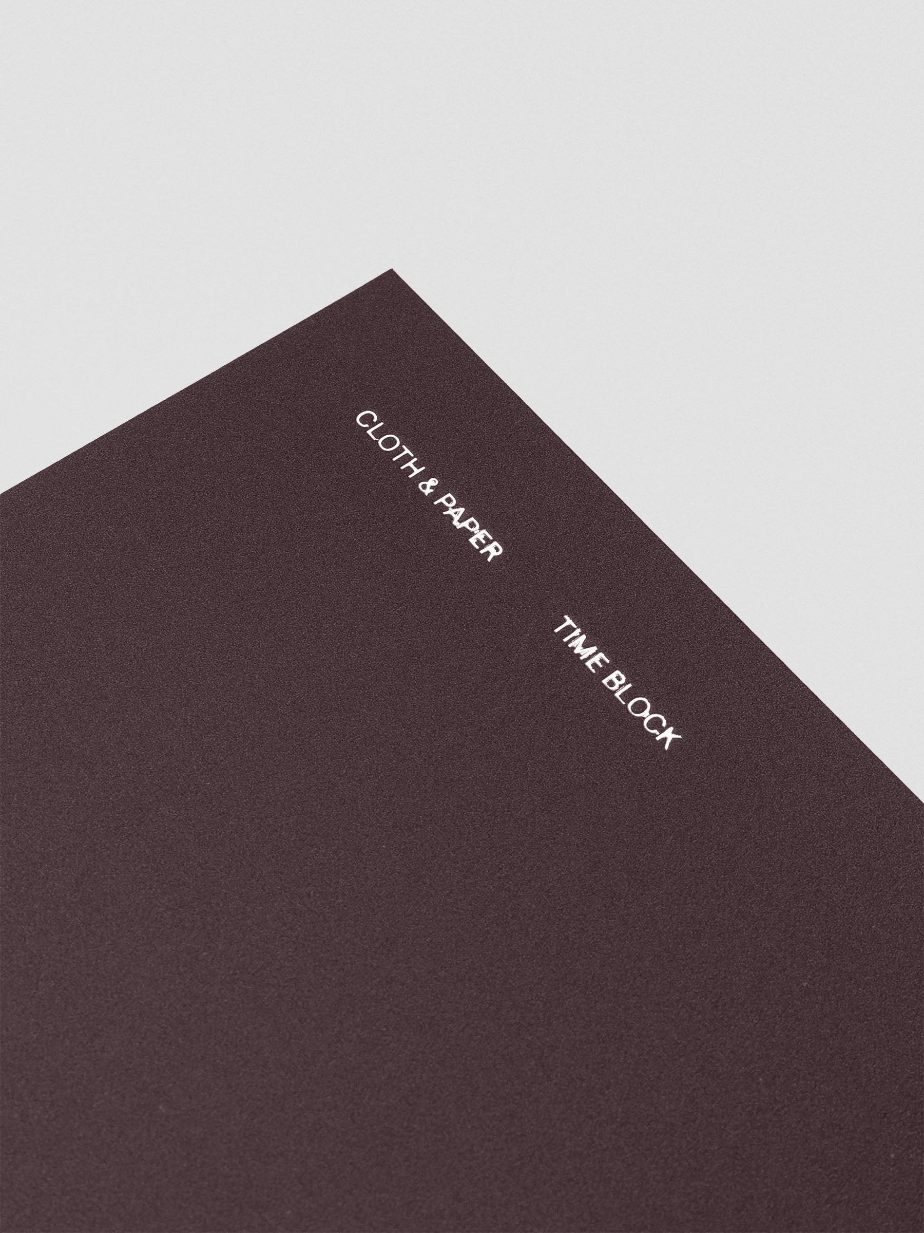 Open Time Blocking Method notebook showing hourly schedule layout.