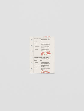Pocket-size Reinvention Dashboard from the Confidential Collection displayed on a desk surface.