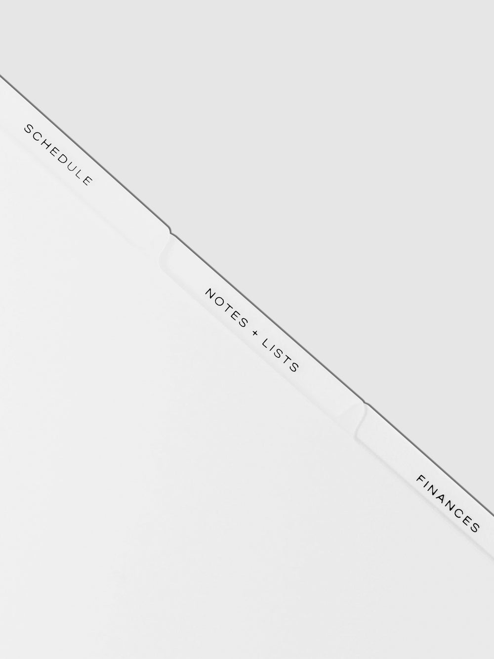 The Essentials Side Tab Planner Dividers | Low Profile | Matte | Cloth ...