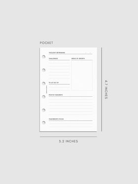 Digital mockup of insert in Pocket.