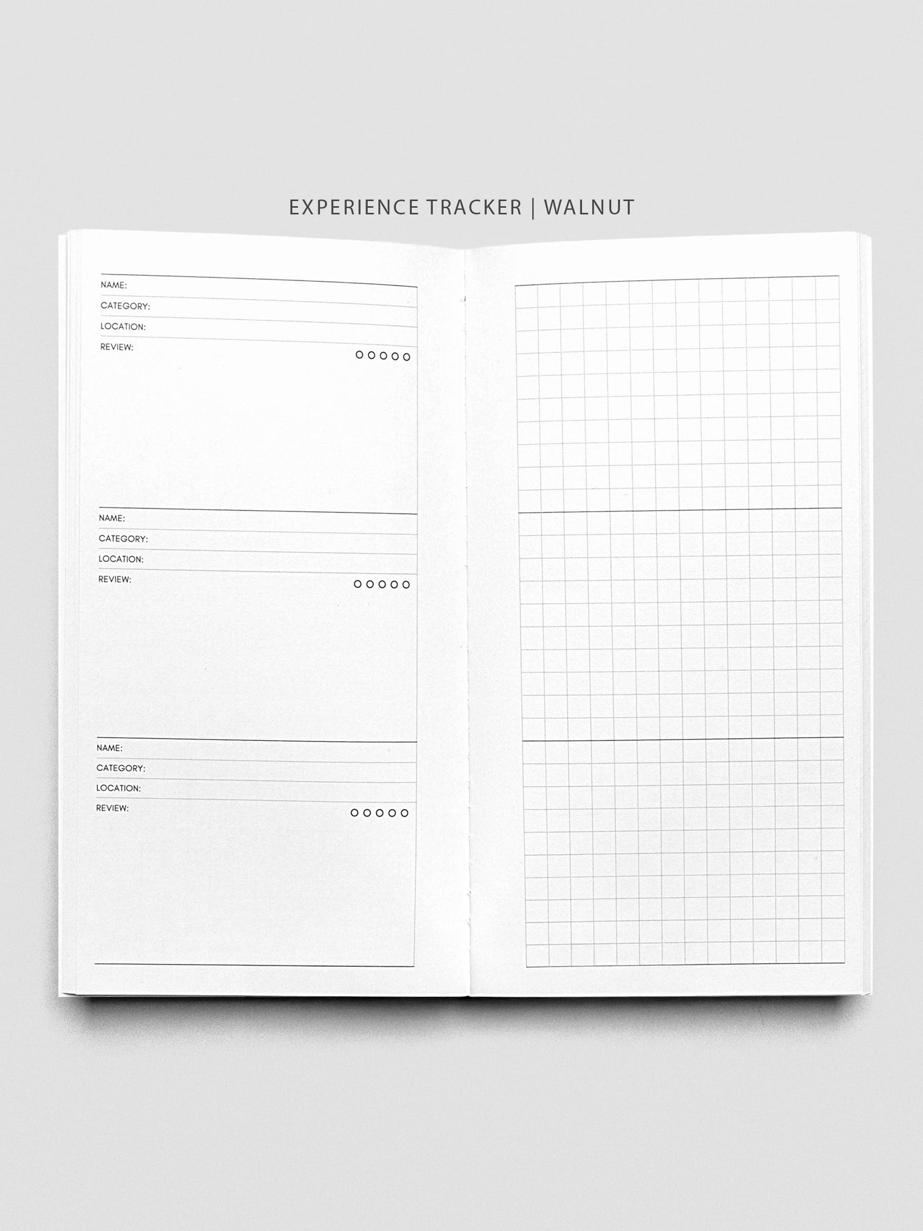 Experience Tracker | Walnut
