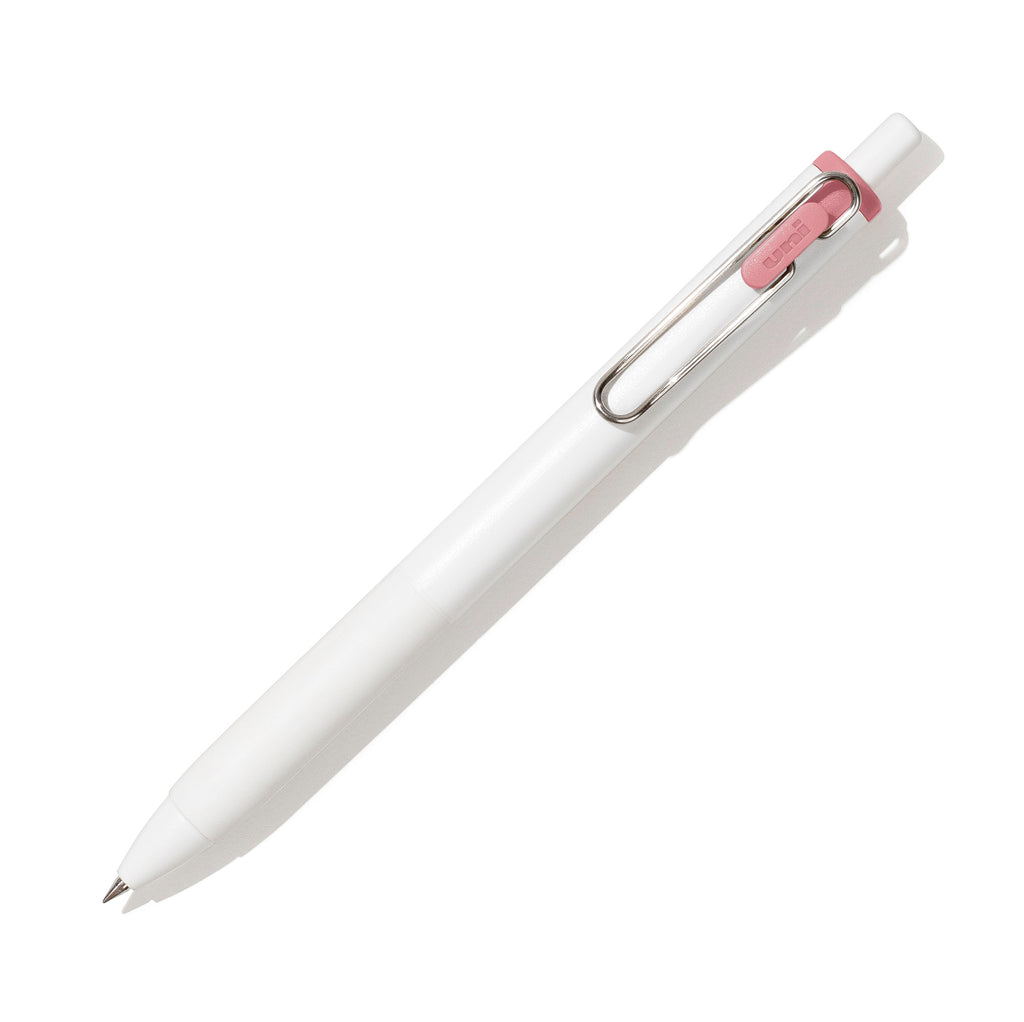 Pen tilted slightly to the right on a white background. Color pictured is Poppy Red.