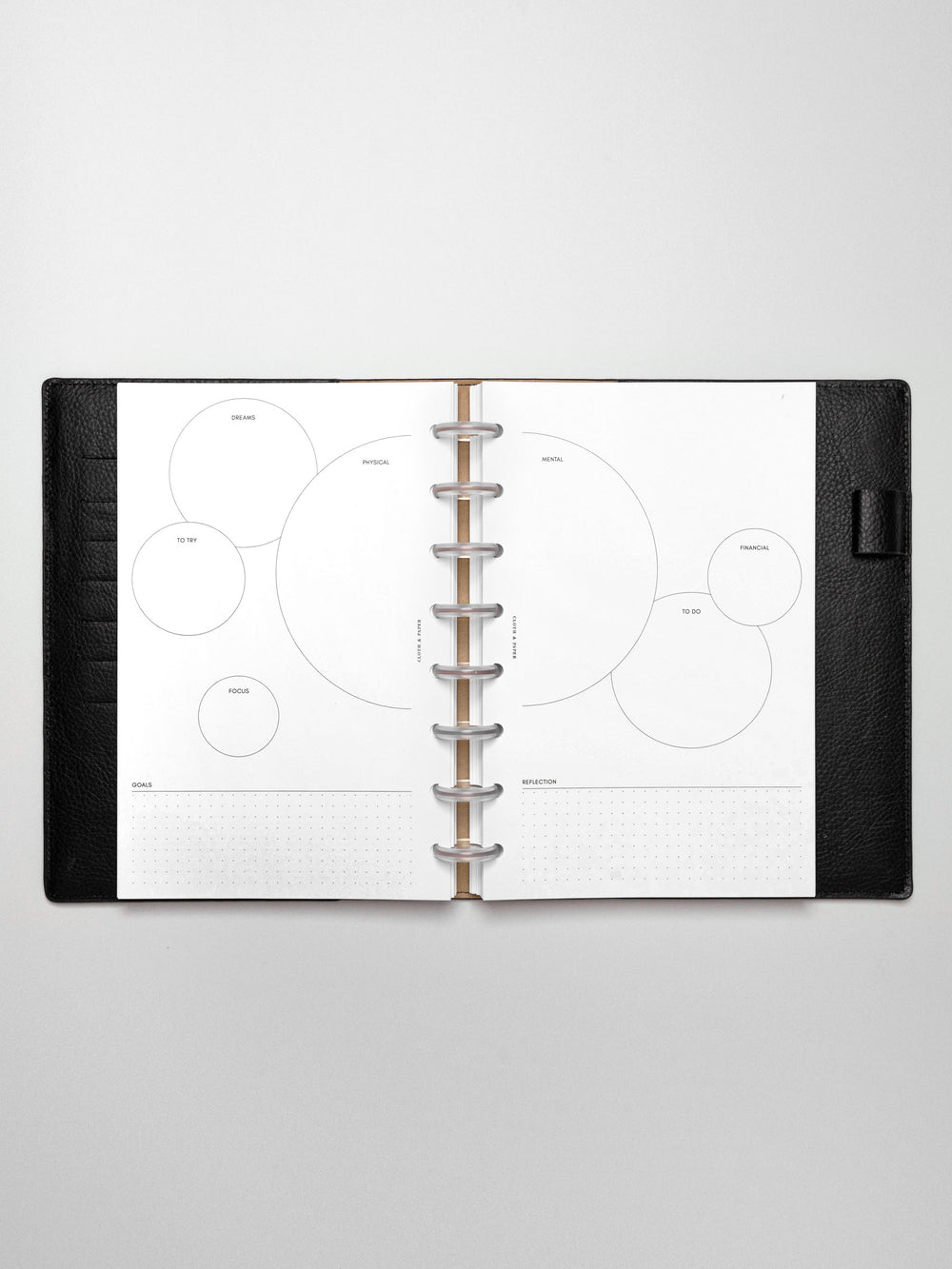 Vision Board Planner Inserts | Cloth & Paper