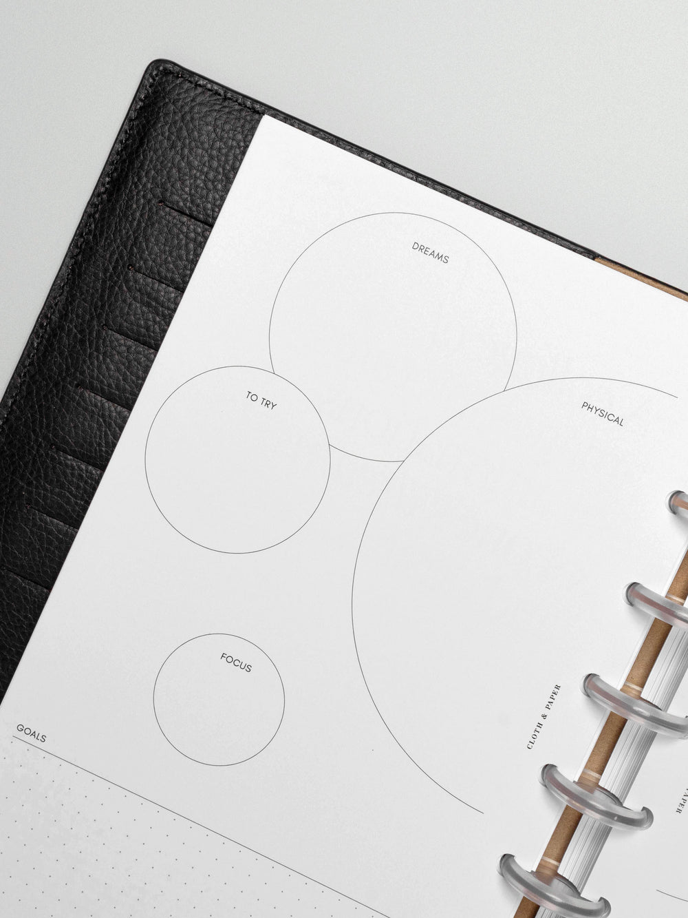 Vision Board Planner Inserts | Cloth & Paper