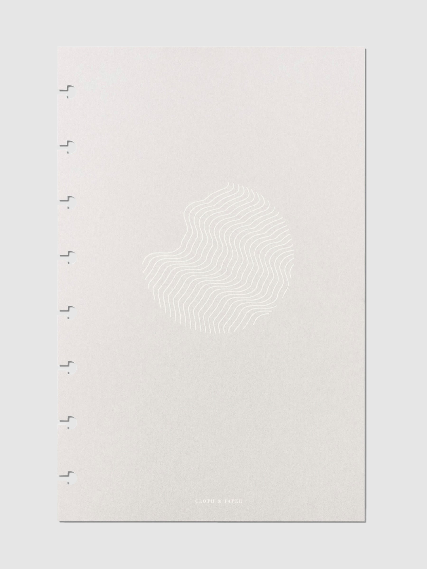 Dashboard displayed on a neutral background. Size pictured is Half Letter.