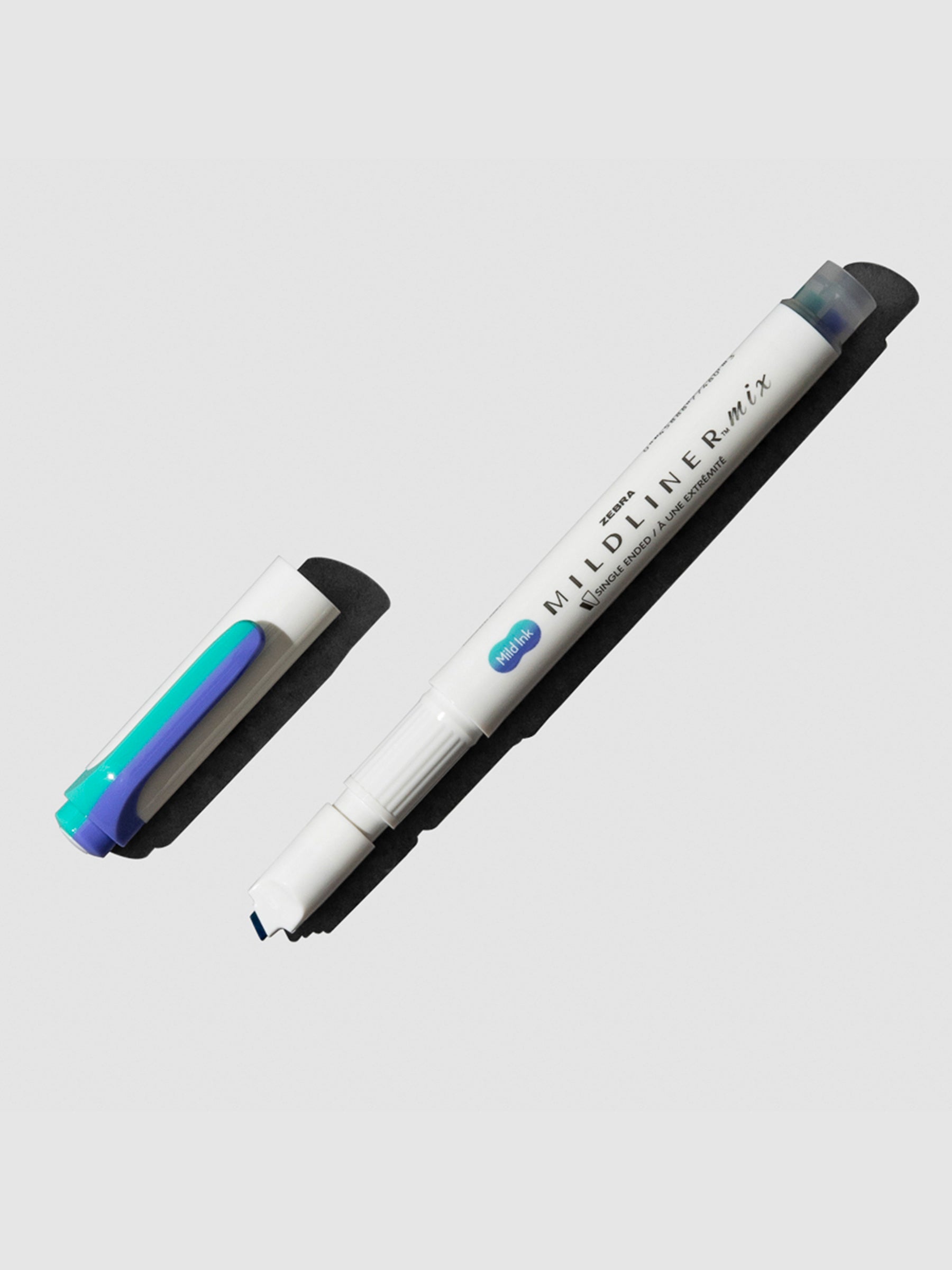 Highlighter shown on a neutral background. Color shown is Lavender + Summer Green.