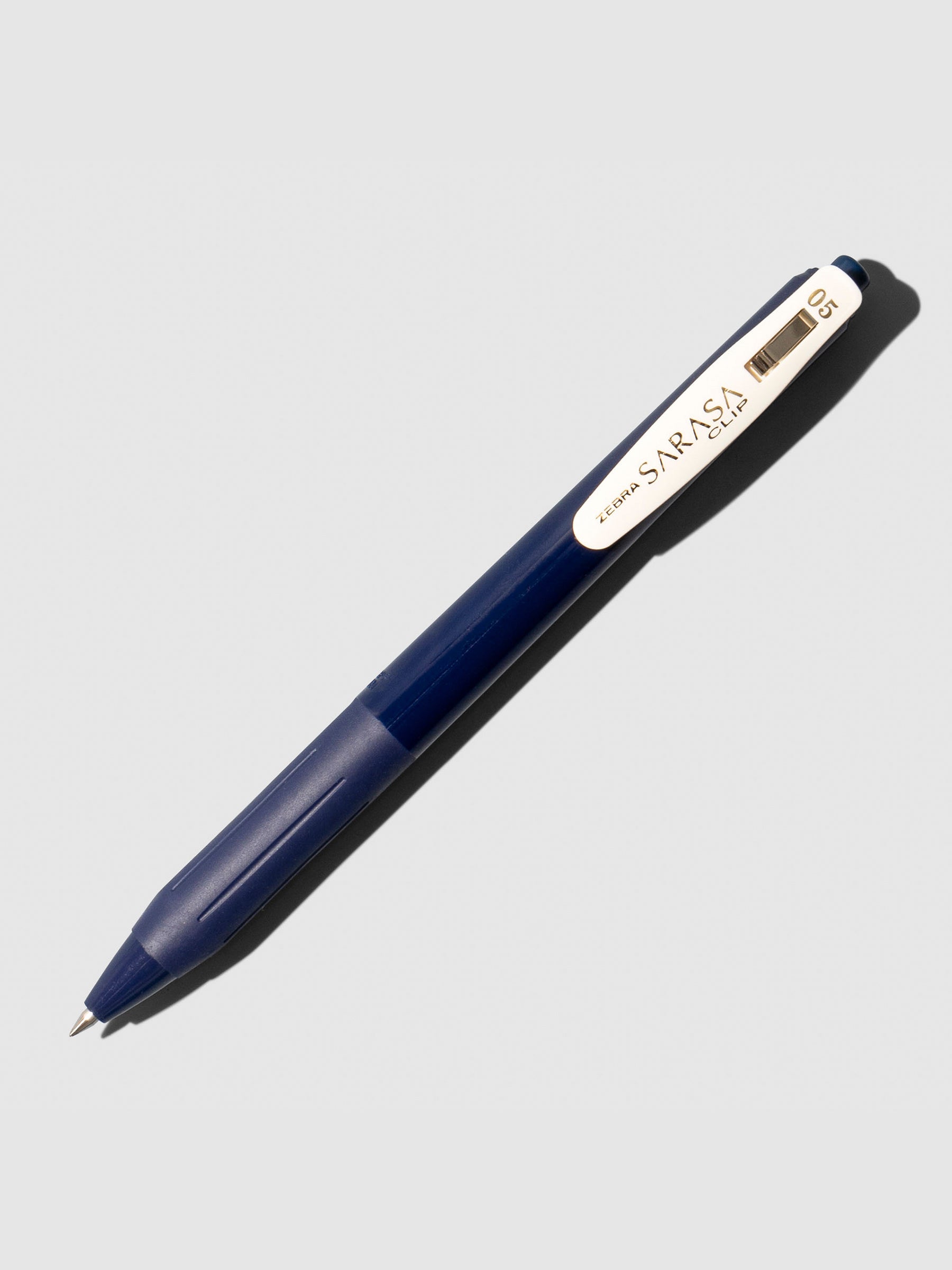 Pen displayed on a neutral background. Color shown is Dark Blue.