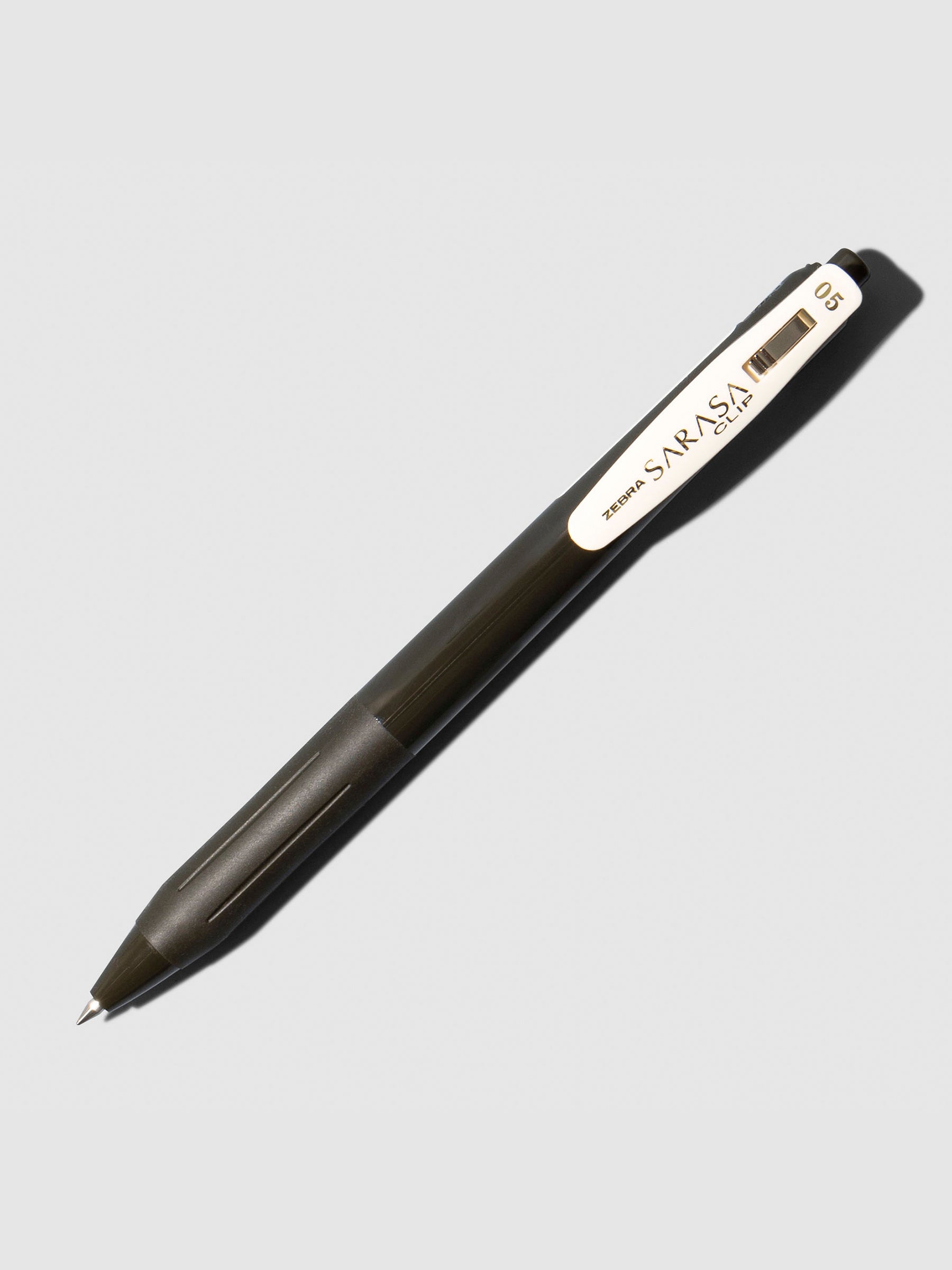 Pen displayed on a neutral background. Color shown is Sepia Black.